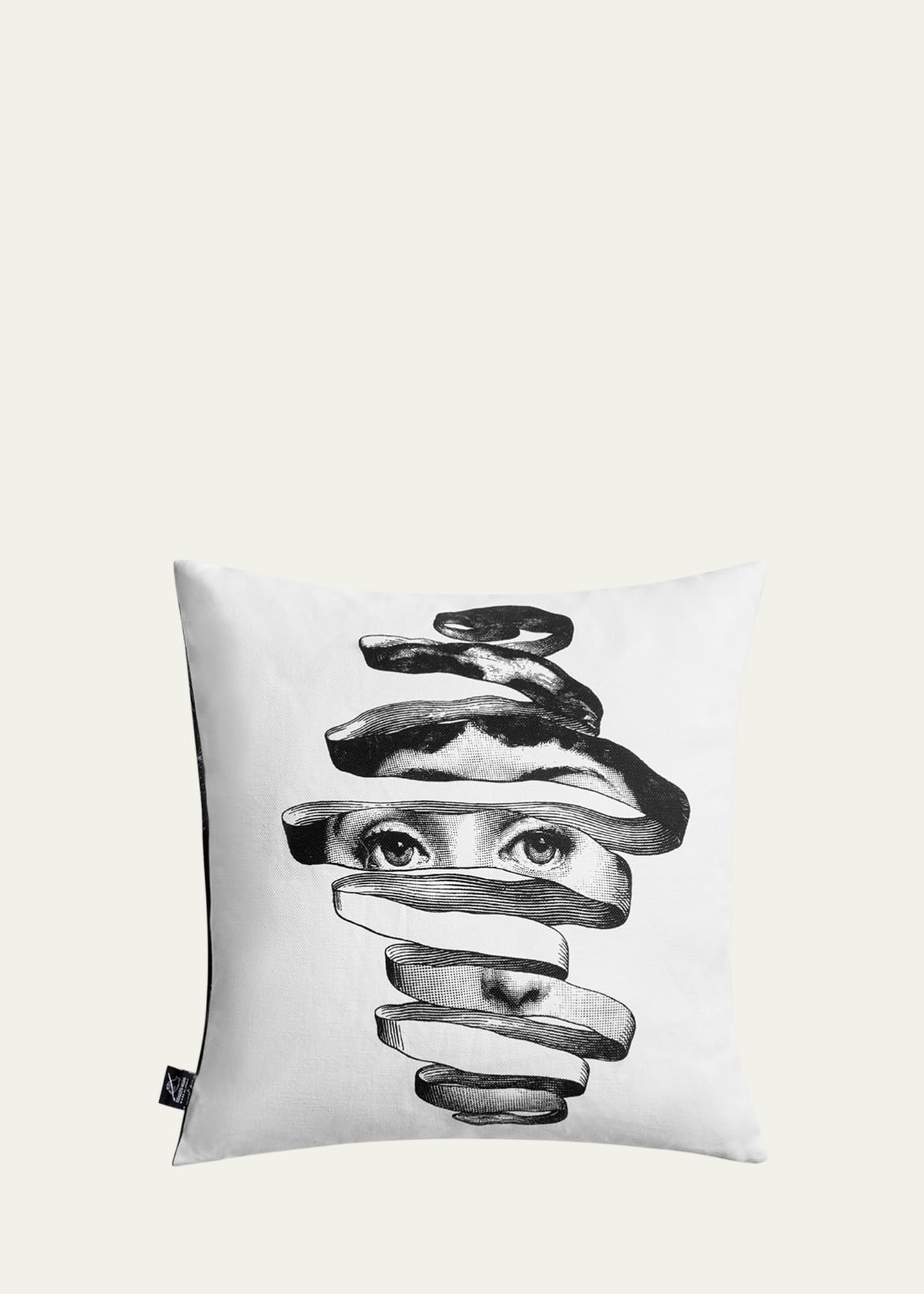 Fornasetti Tema e Variazioni n.18 Cushion, 15" Square Image 2 of 3