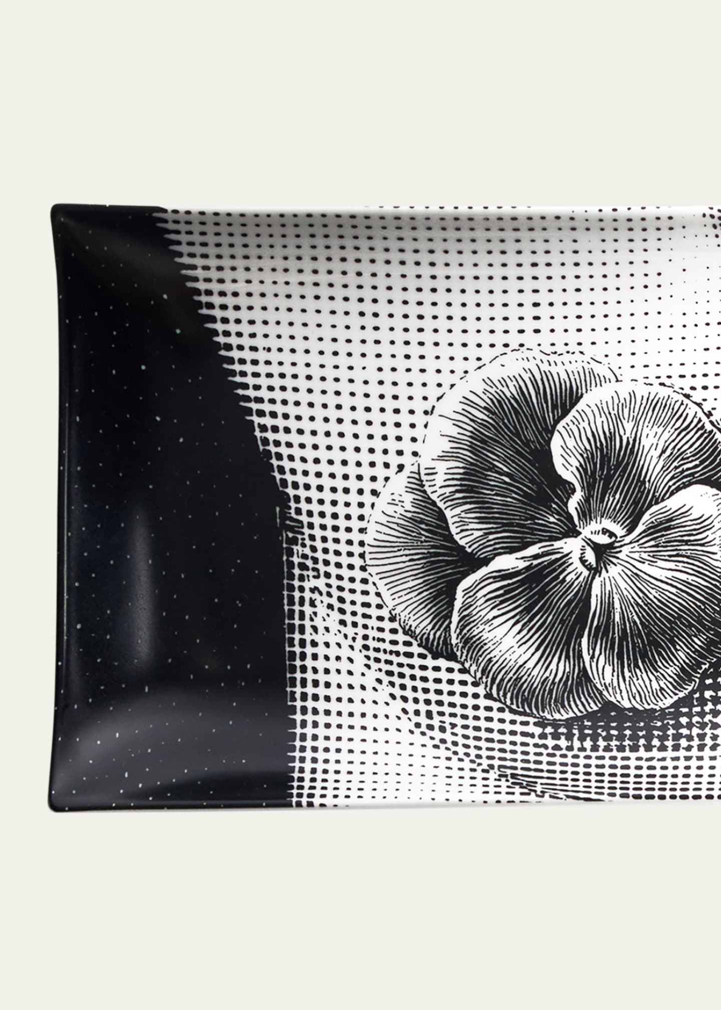 Fornasetti Tema e Variazioni n.137 Rectangular Tray Image 4 of 4