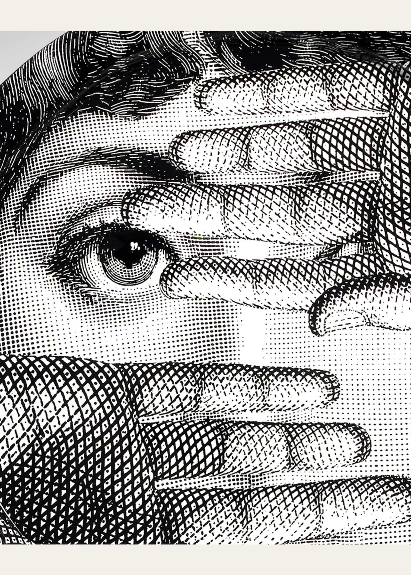 Fornasetti Tema E Variazioni N.154 Round Tray Image 4 of 4