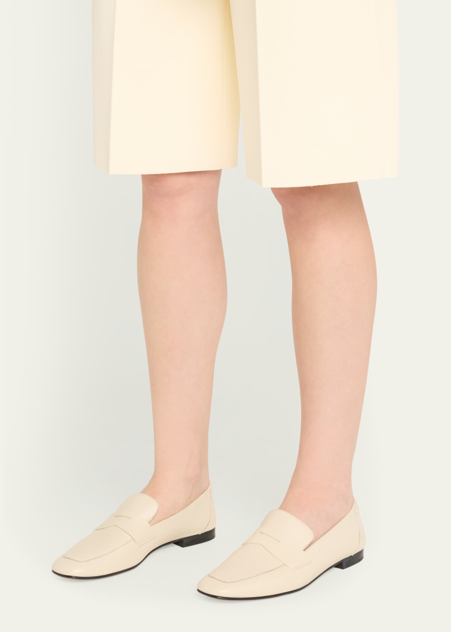 Soft Leather Penny Loafers