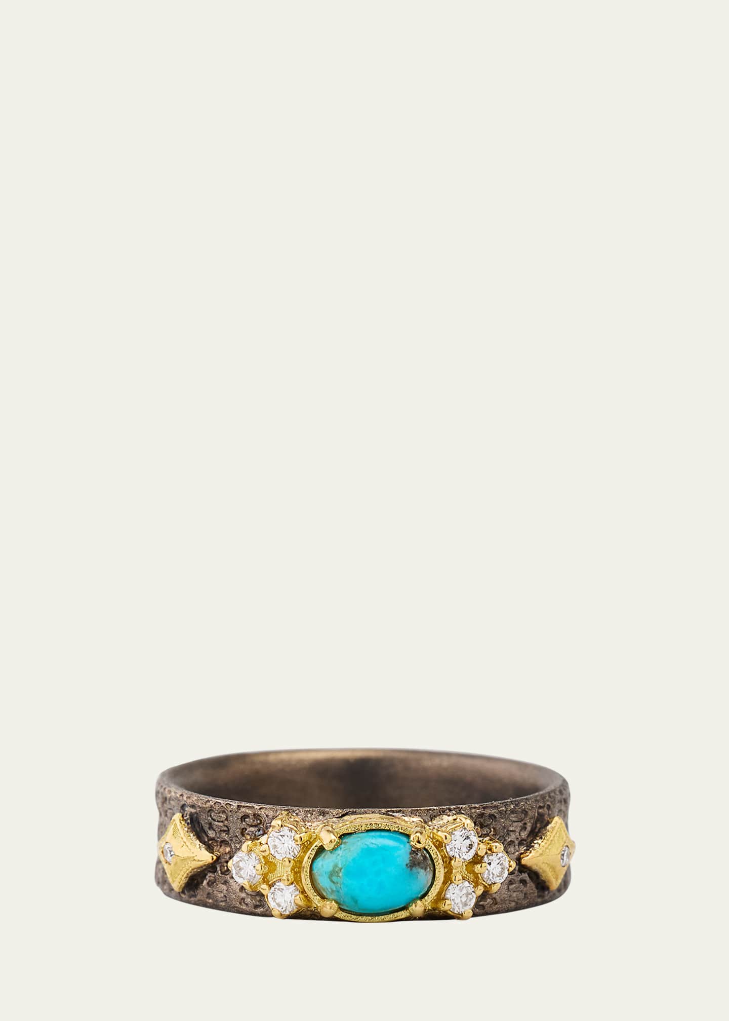 Armenta Turquoise East West Stack Band Image 1 of 4