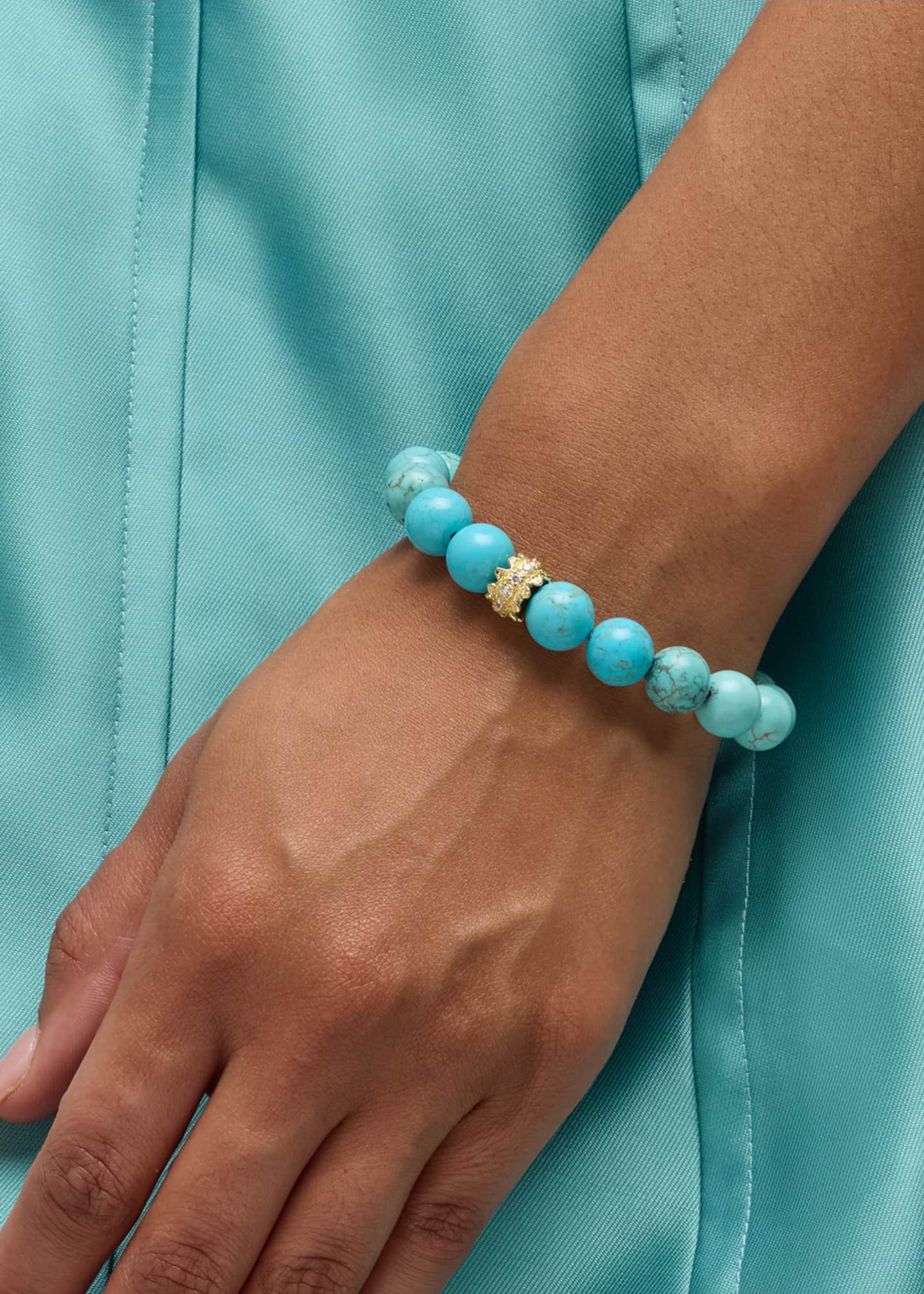 Armenta Turquoise Beaded Bracelet Image 2 of 4