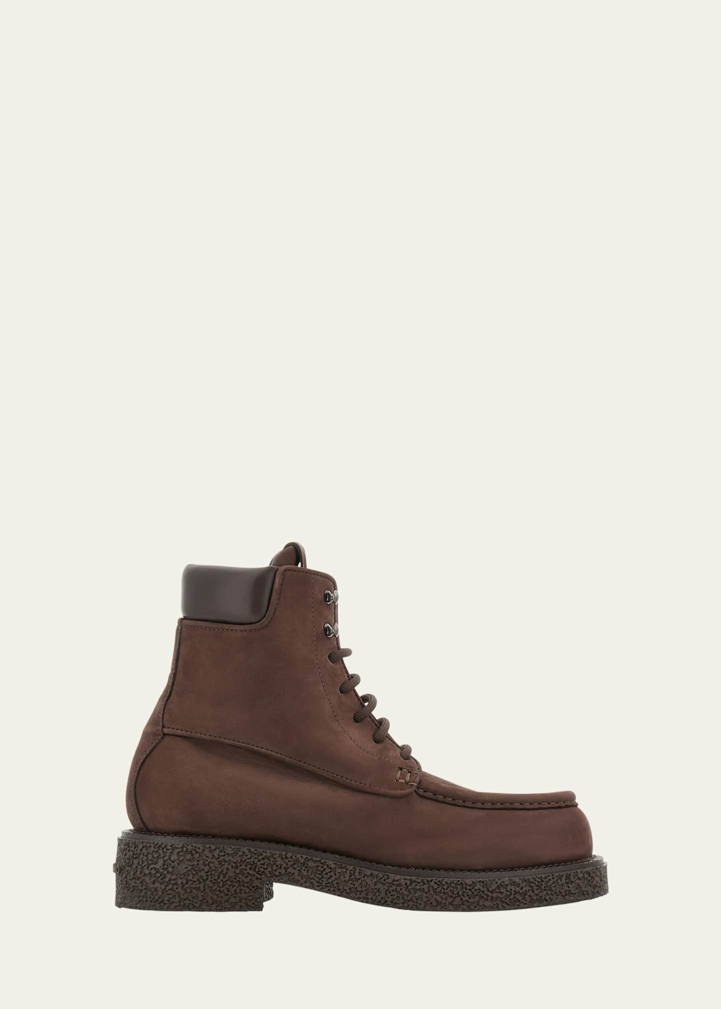 Ferragamo Men s Colorado Suede Lace Up Boots Bergdorf Goodman