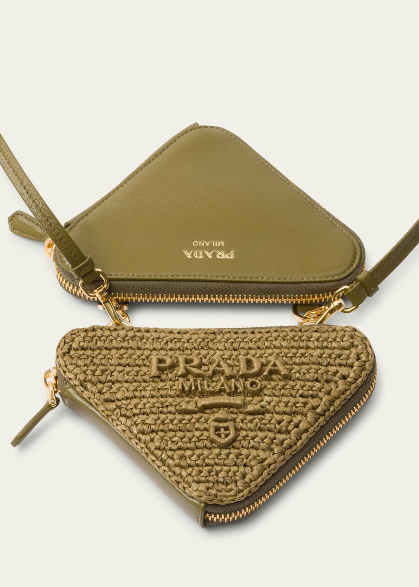 Prada Mini Triangle Top-Handle Bag Image 2 of 3
