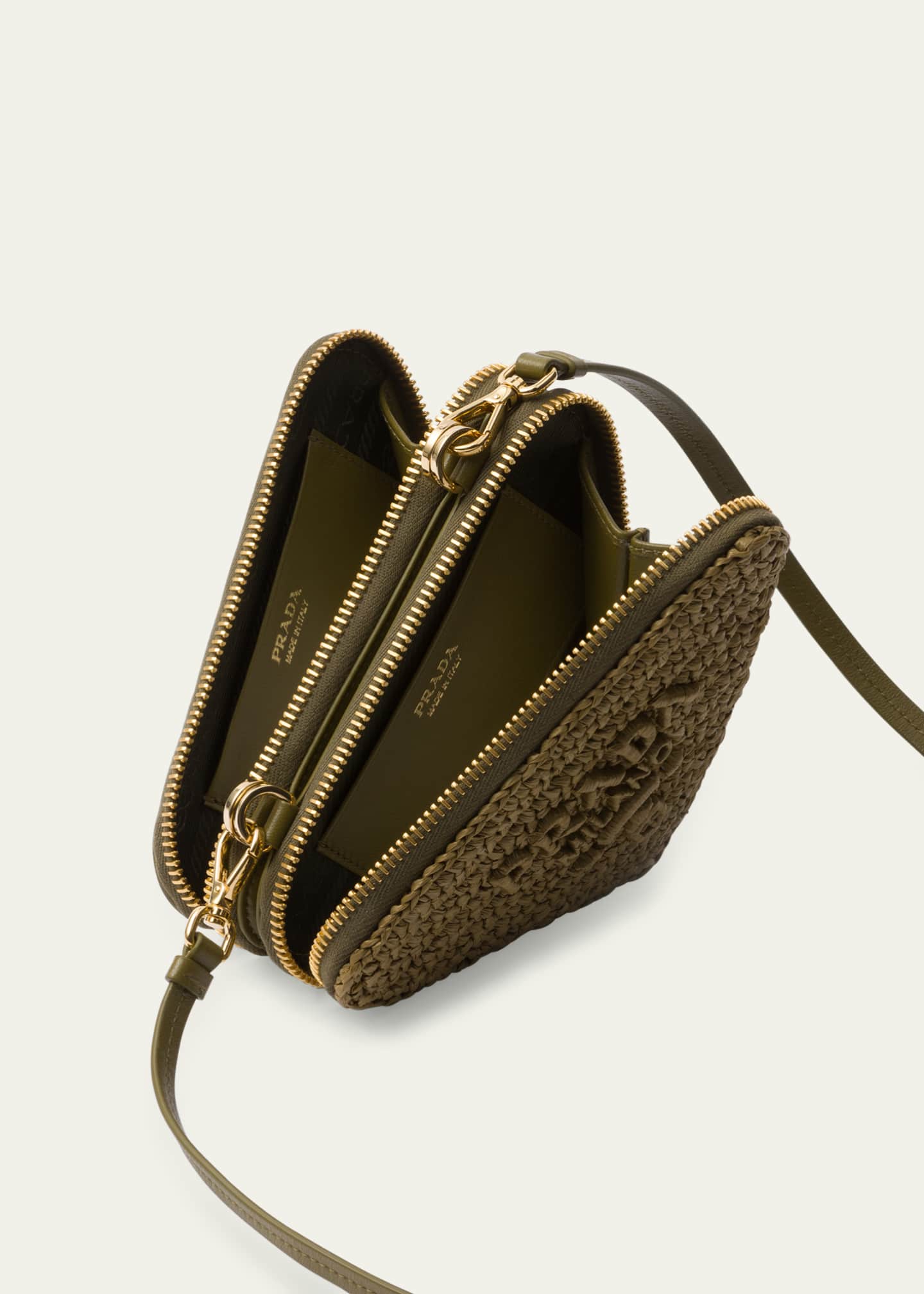 Prada Mini Triangle Top-Handle Bag Image 3 of 3