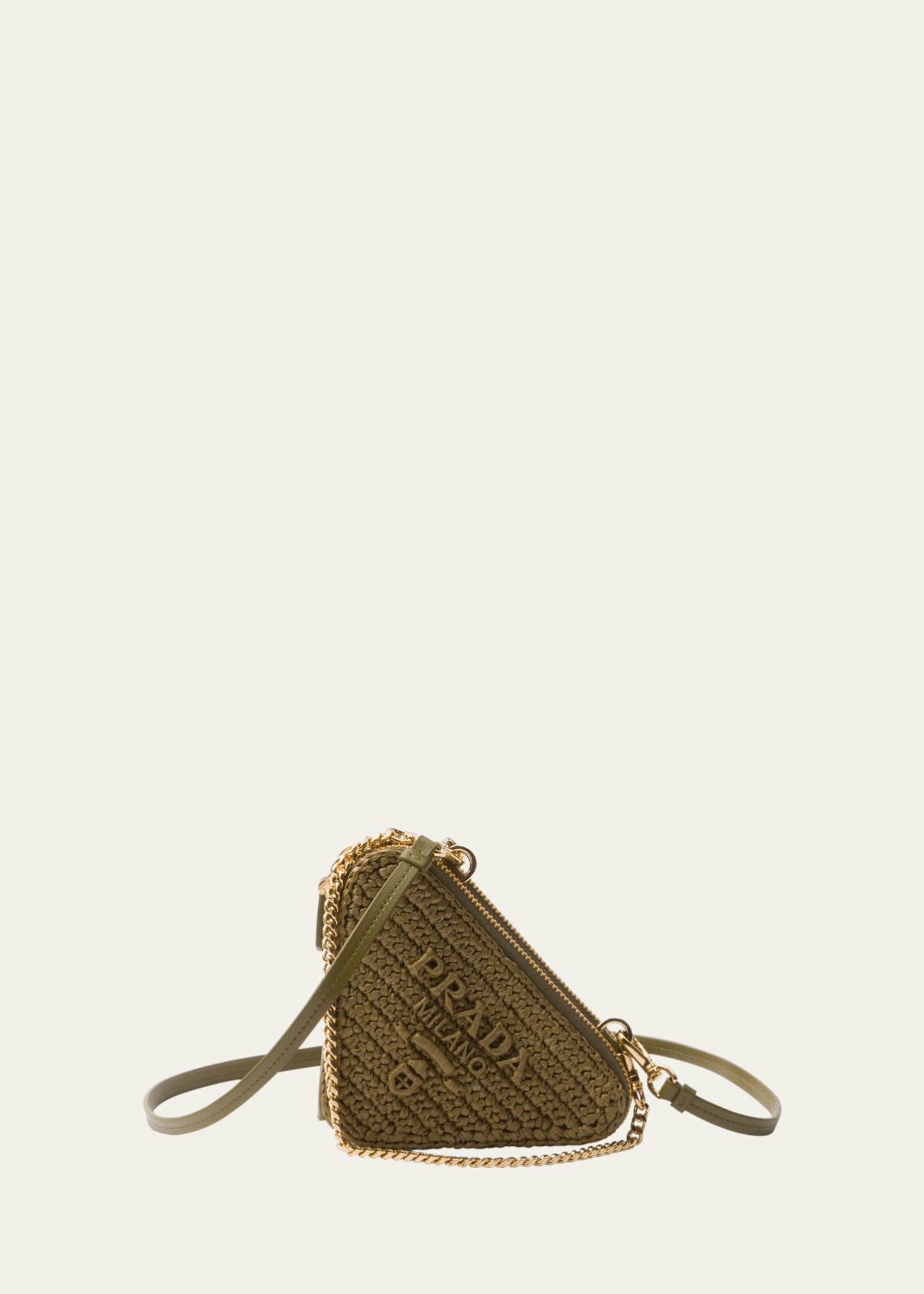 Prada Mini Triangle Top-Handle Bag Image 1 of 3
