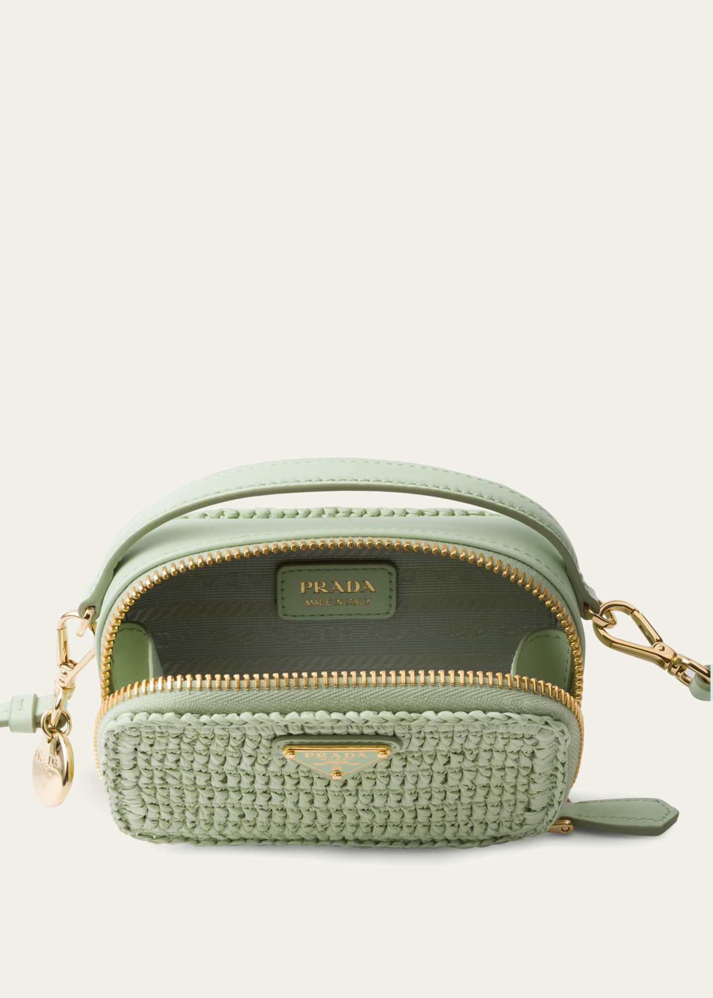 Prada Mini Zip Crossbody Bag Image 3 of 3