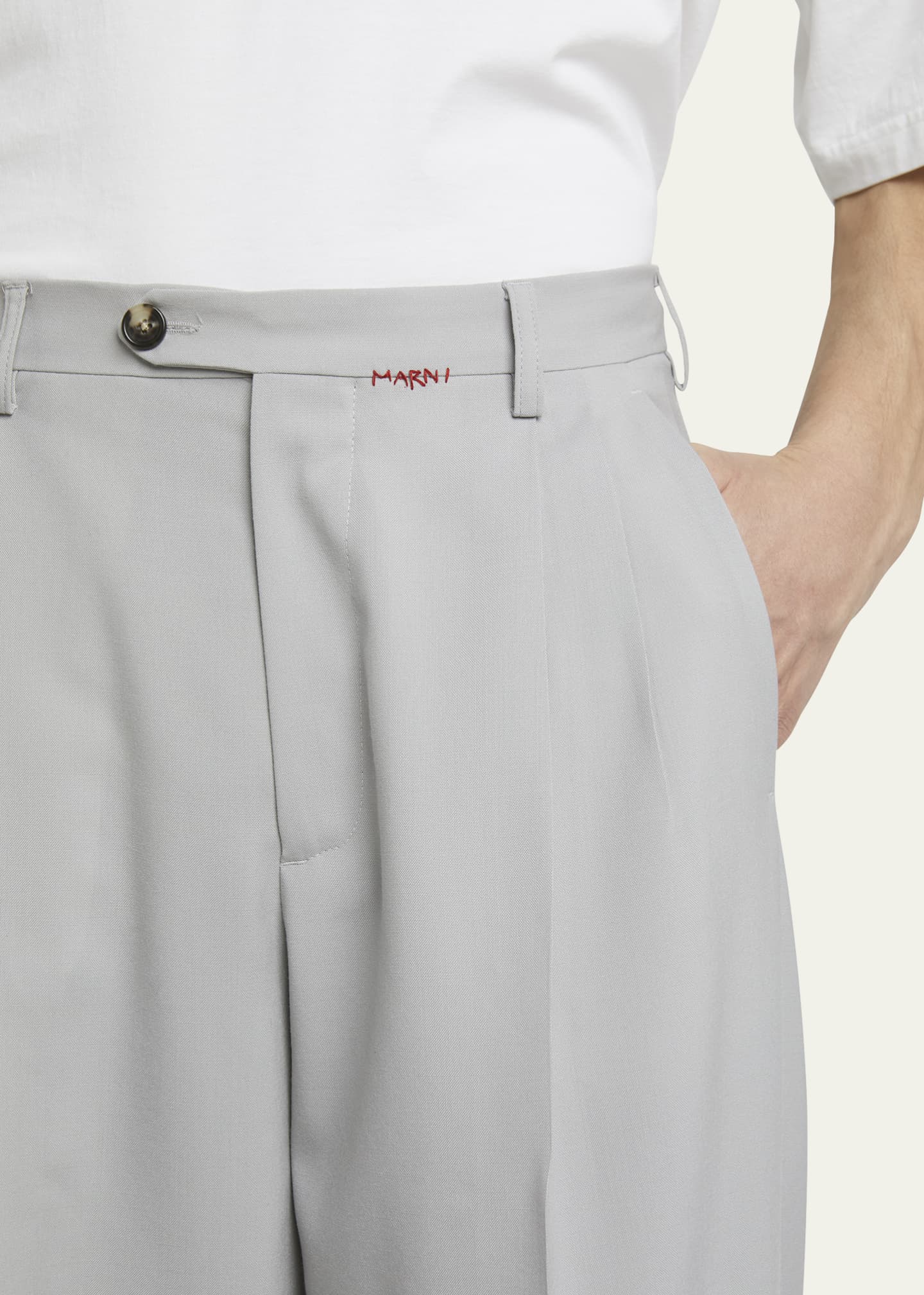 Marni Men Wool Pants main image 0