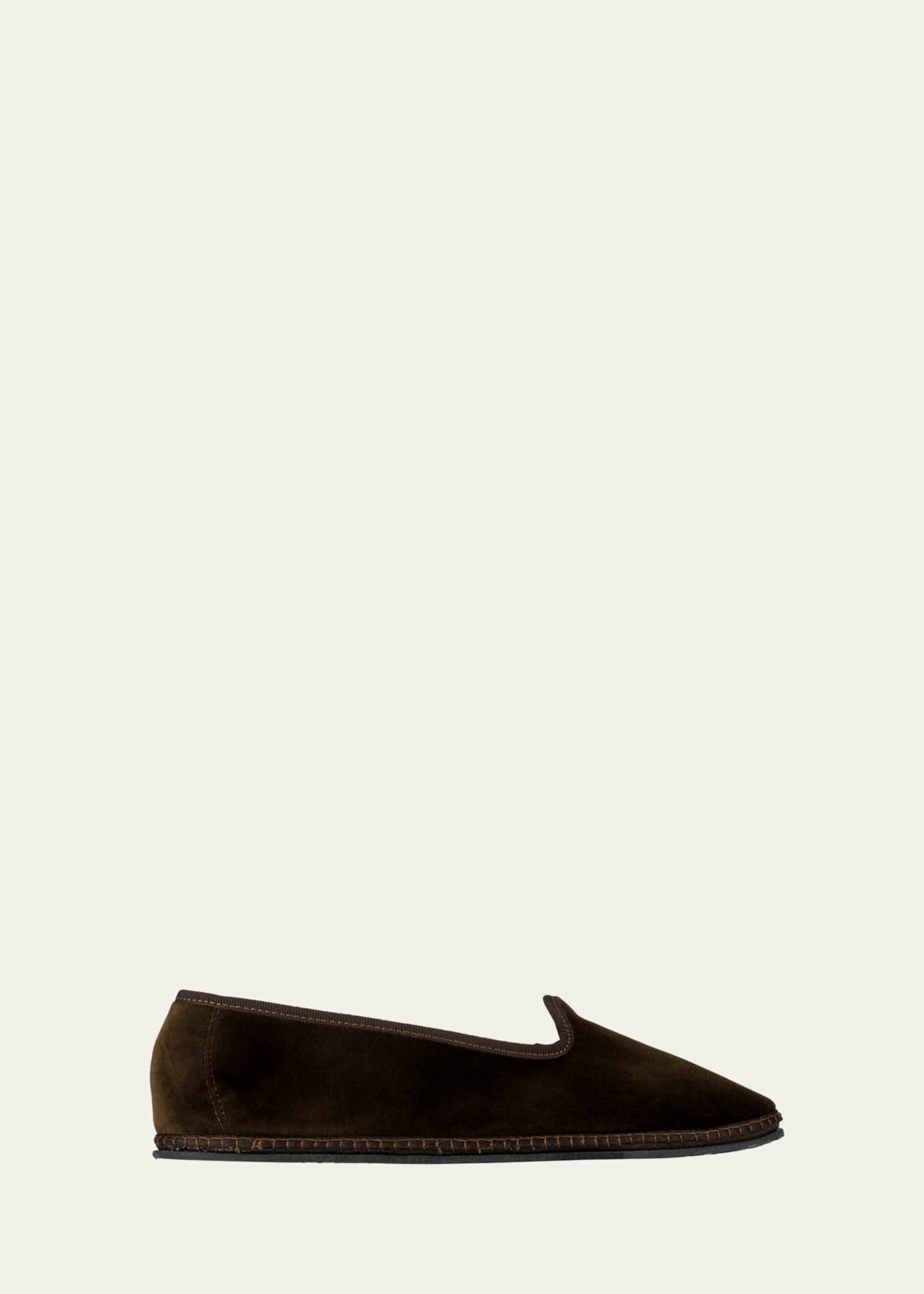 Vibi Venezia Suede Easy Loafer Slippers