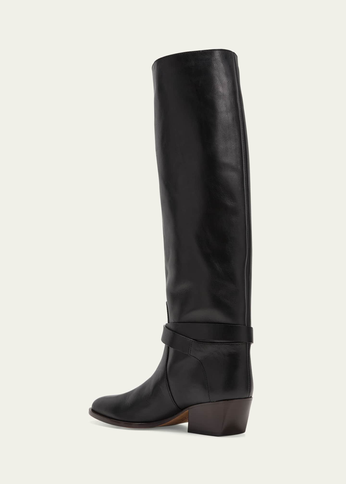 Ulla Johnson Willow Twisted Ring Cowboy Boots Image 2 of 3