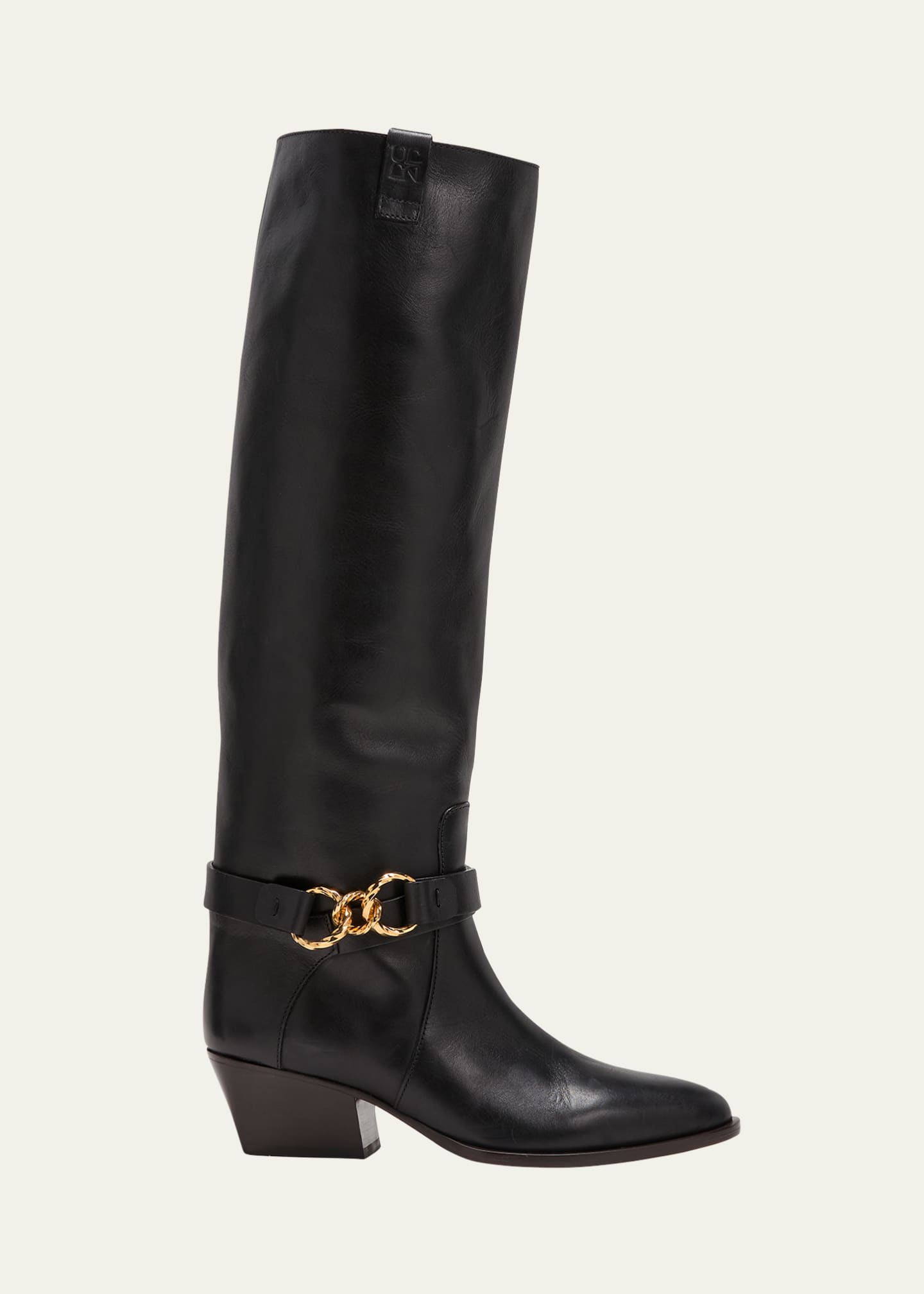Ulla Johnson Willow Twisted Ring Cowboy Boots Image 1 of 3