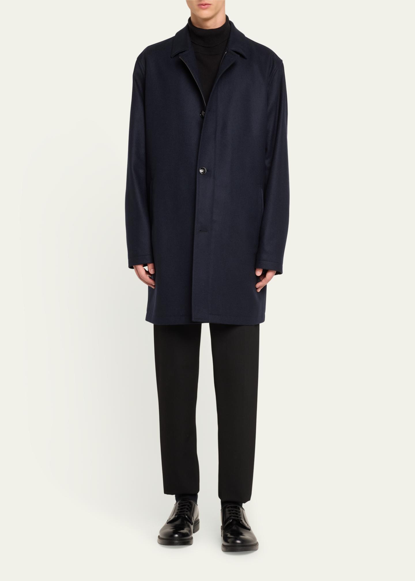 Kiton カシミヤ100% Taglia48 Kiton Men's Cashmere Concealed-Zip Car Coat - Bergdorf Goodman