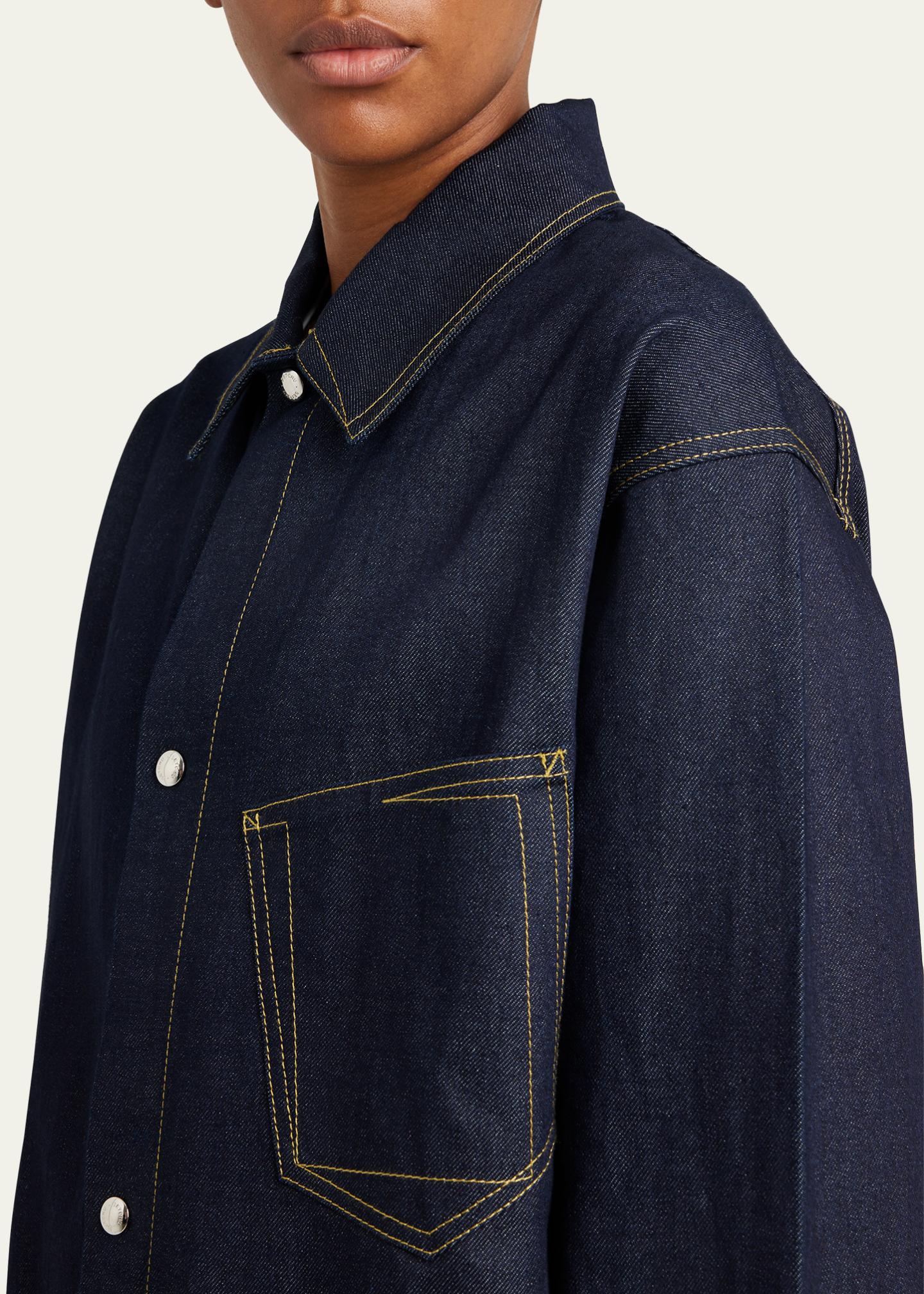 SETCHU Paper Denim Jacket - Bergdorf Goodman