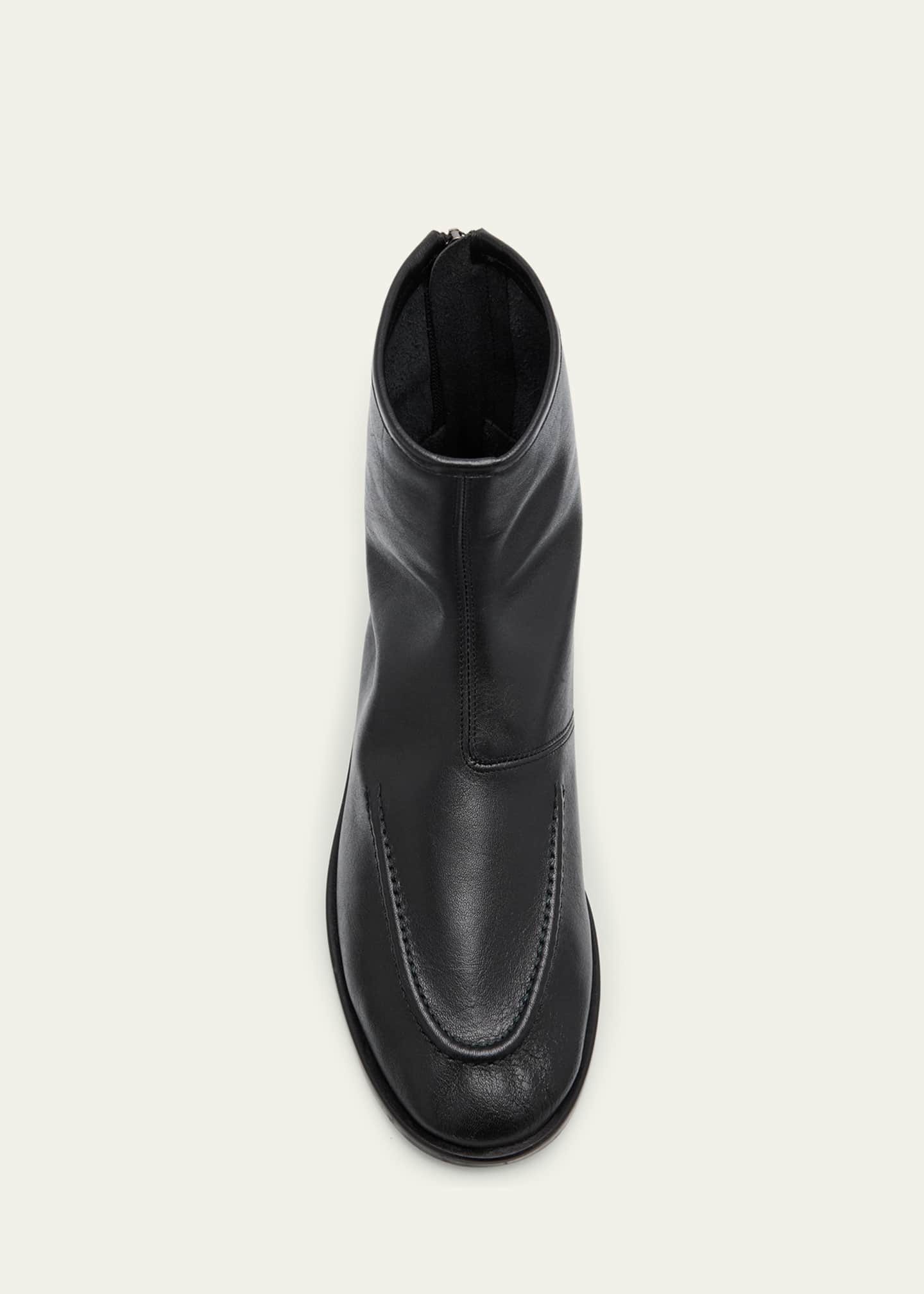 Very soft leather ankle boots sale