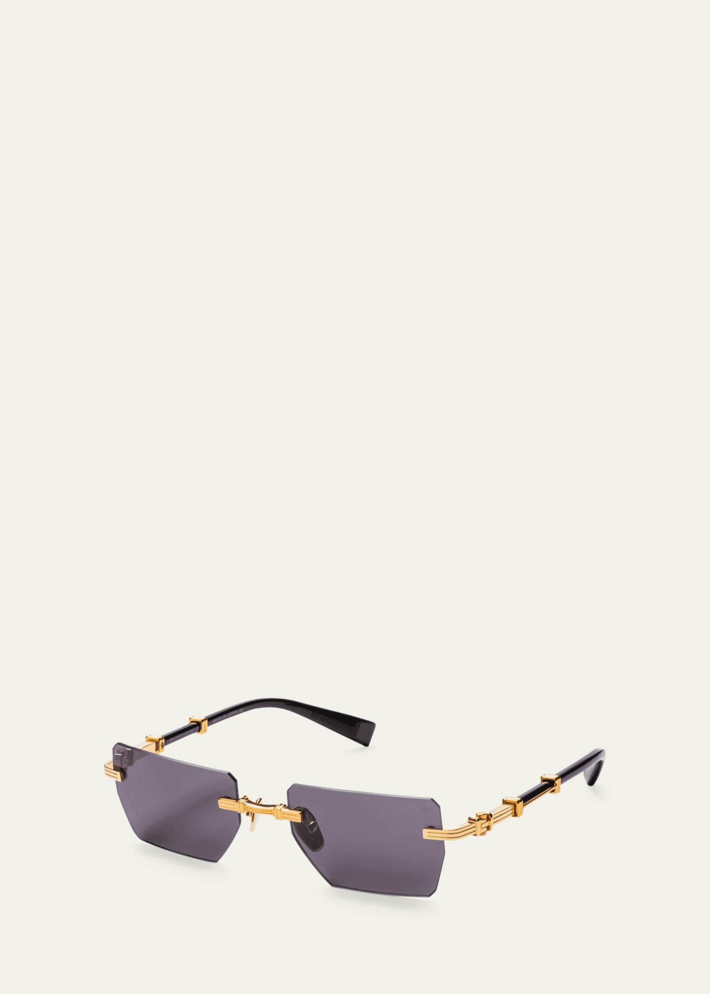 Balmain Pierre Oval Acetate Sunglasses Image 2 of 2