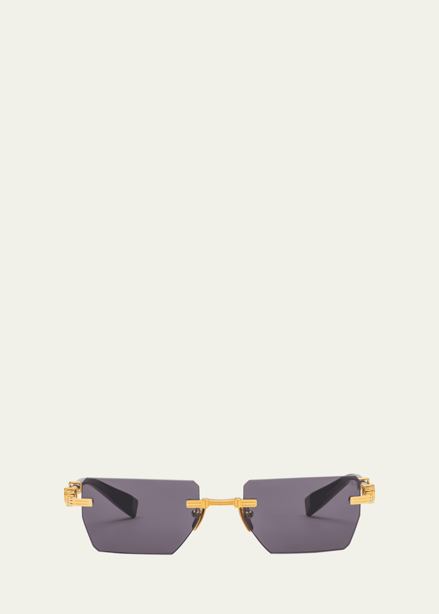 Balmain Pierre Oval Acetate Sunglasses Image 1 of 2