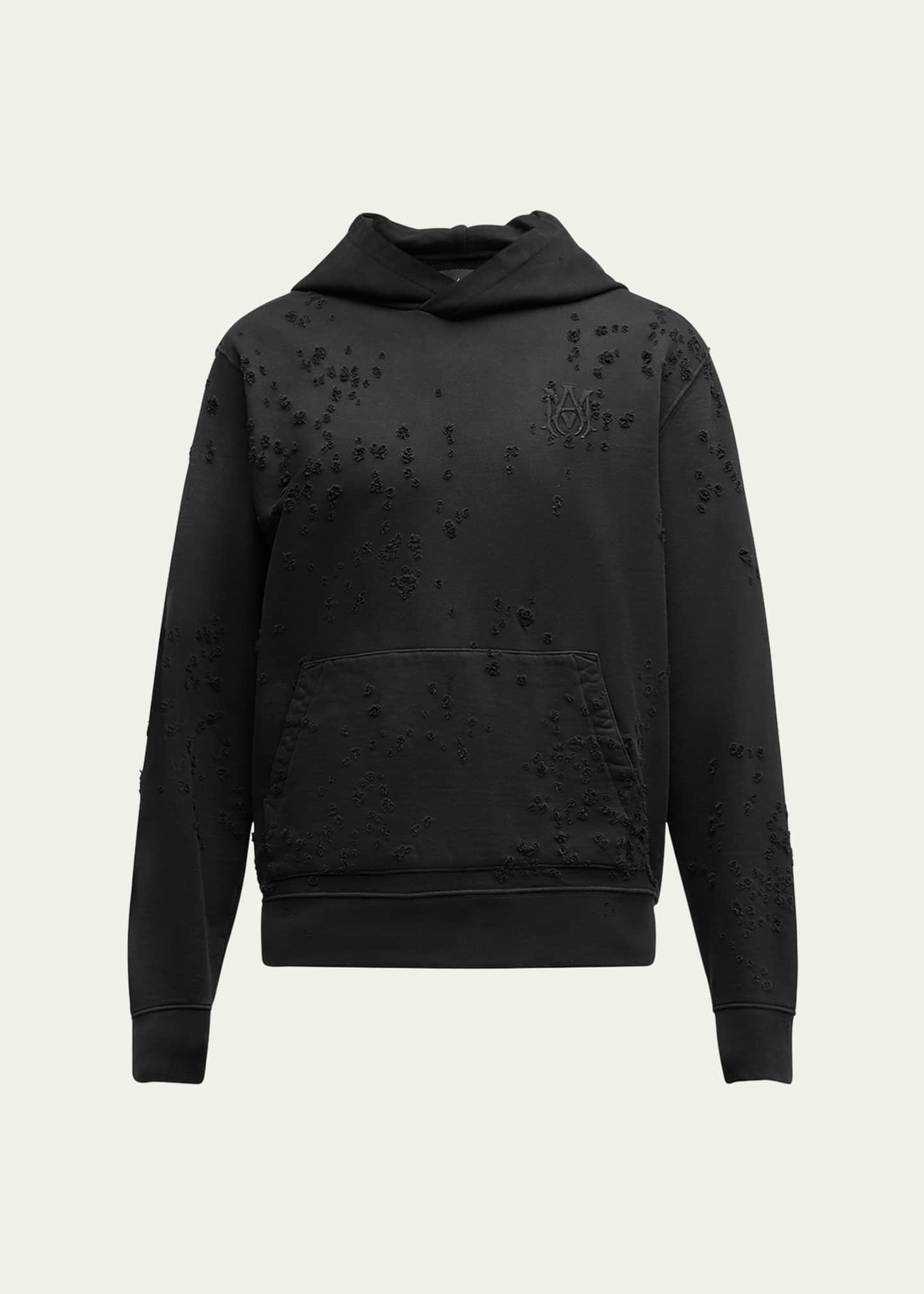 Amiri Men's Shotgun Embroidered Hoodie - Bergdorf Goodman
