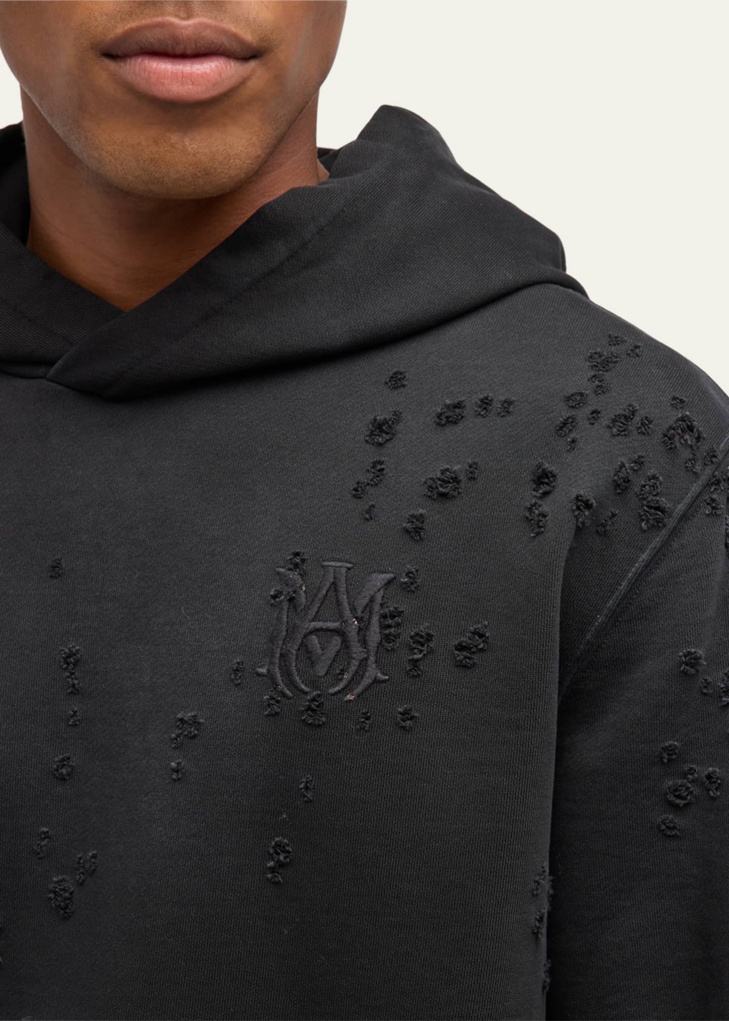 国内発送■AMIRI■MA SHOTGUN EMBROIDERED HOODIE AMIRI】MA SHOTGUN EMBROIDERED HOODIE | AYIN