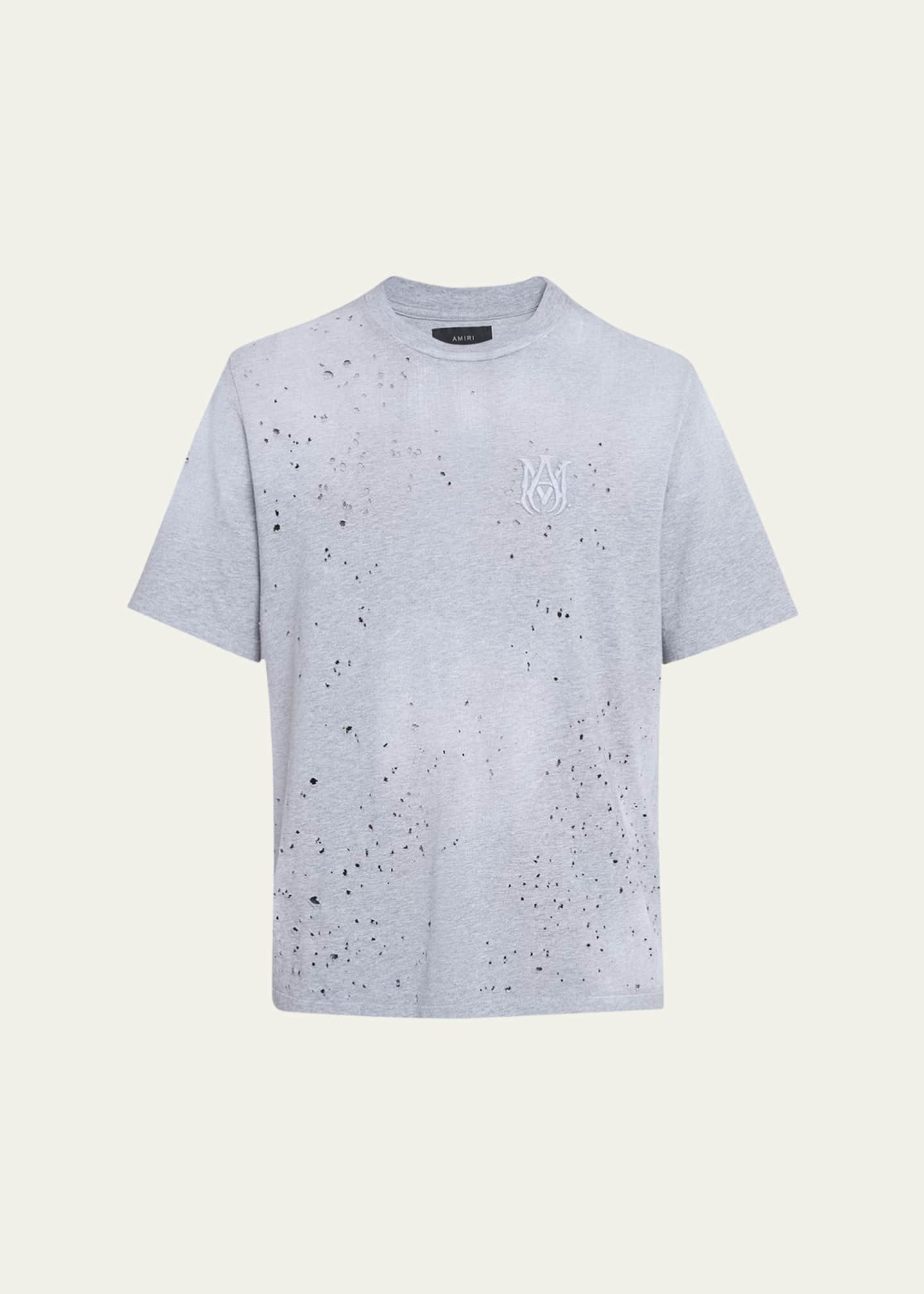 Amiri Men's MA Shotgun Embroidered T-Shirt Image 1 of 5