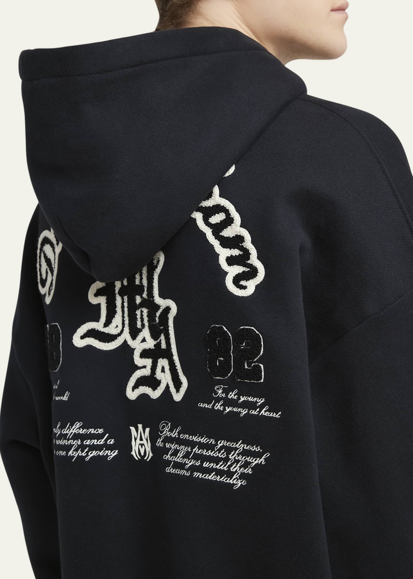 Amiri oversized hoodie on sale