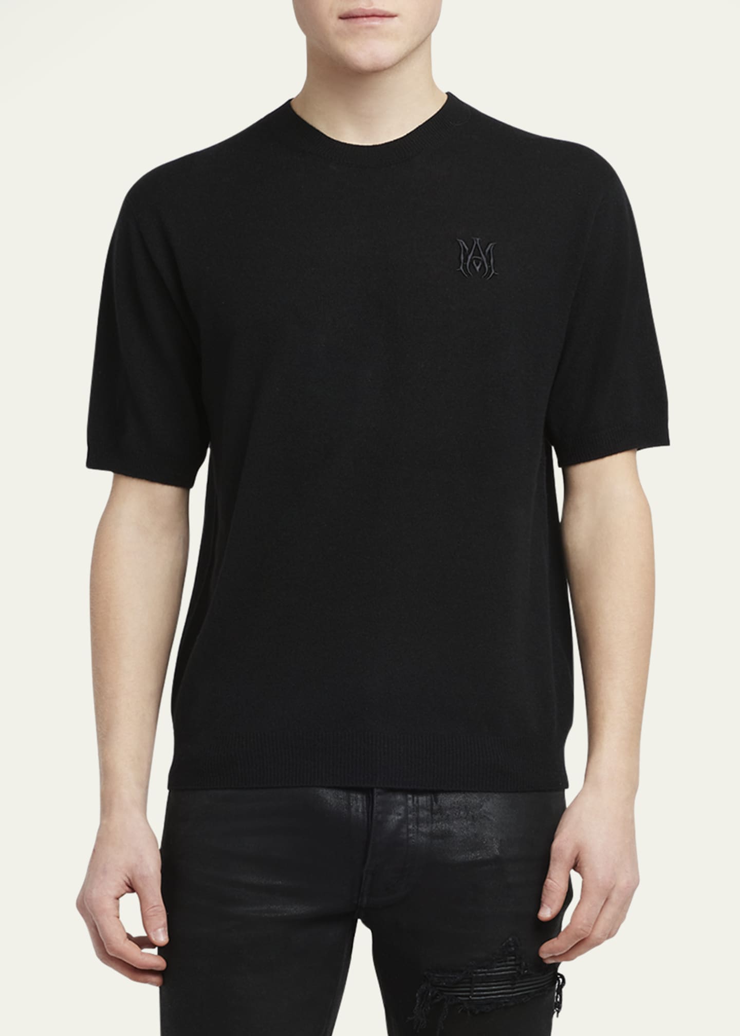 Amiri Men's MA Knit T-Shirt Image 4 of 5