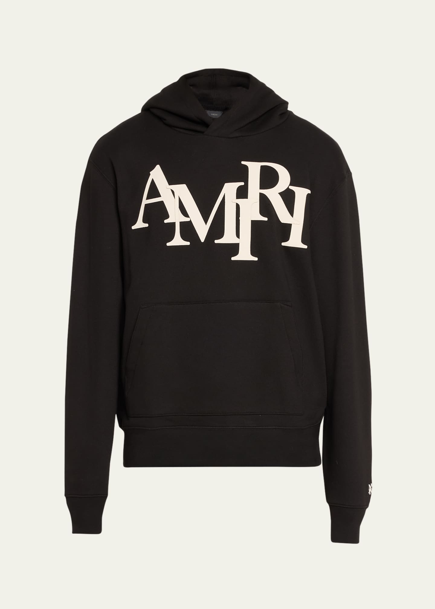 Amiri Men's Staggered Logo Hoodie Image 1 of 5