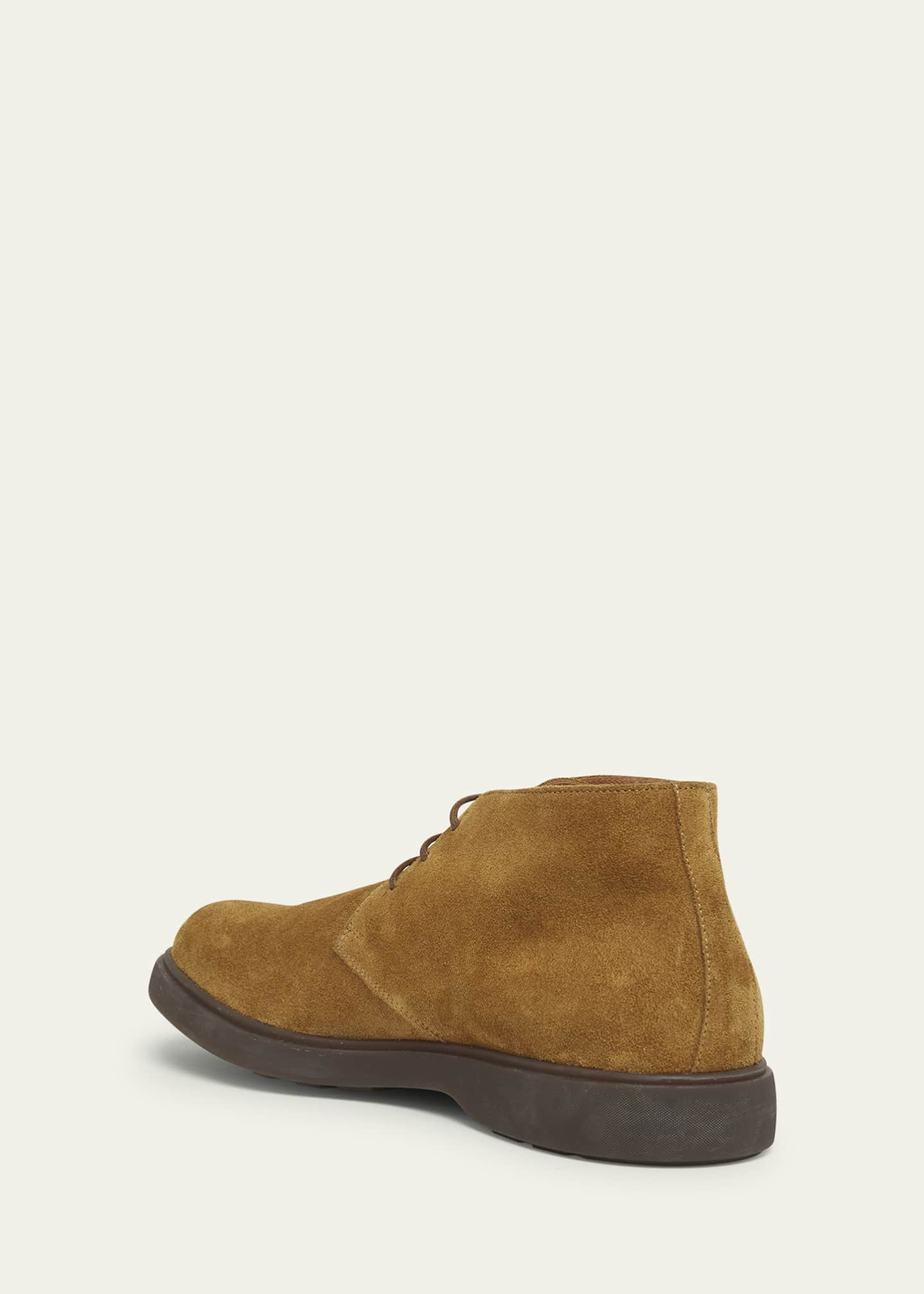 Kiton Men s Suede Vibram Sole Chukka Boots