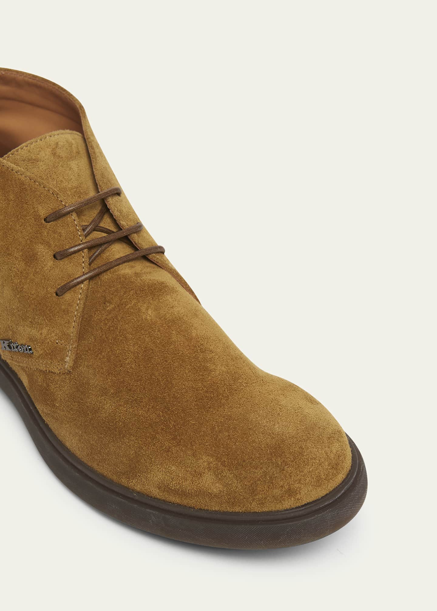 Chukka boots with vibram soles top