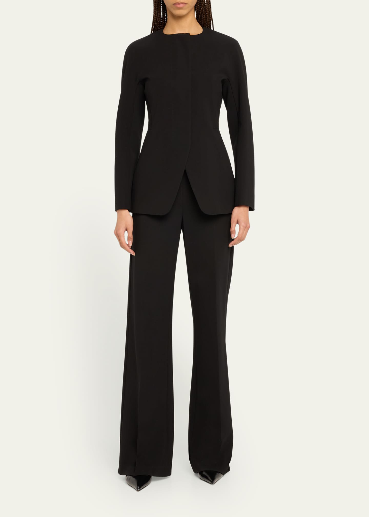 Max Mara Girone Tailored Jersey Jacket Image 2 of 5