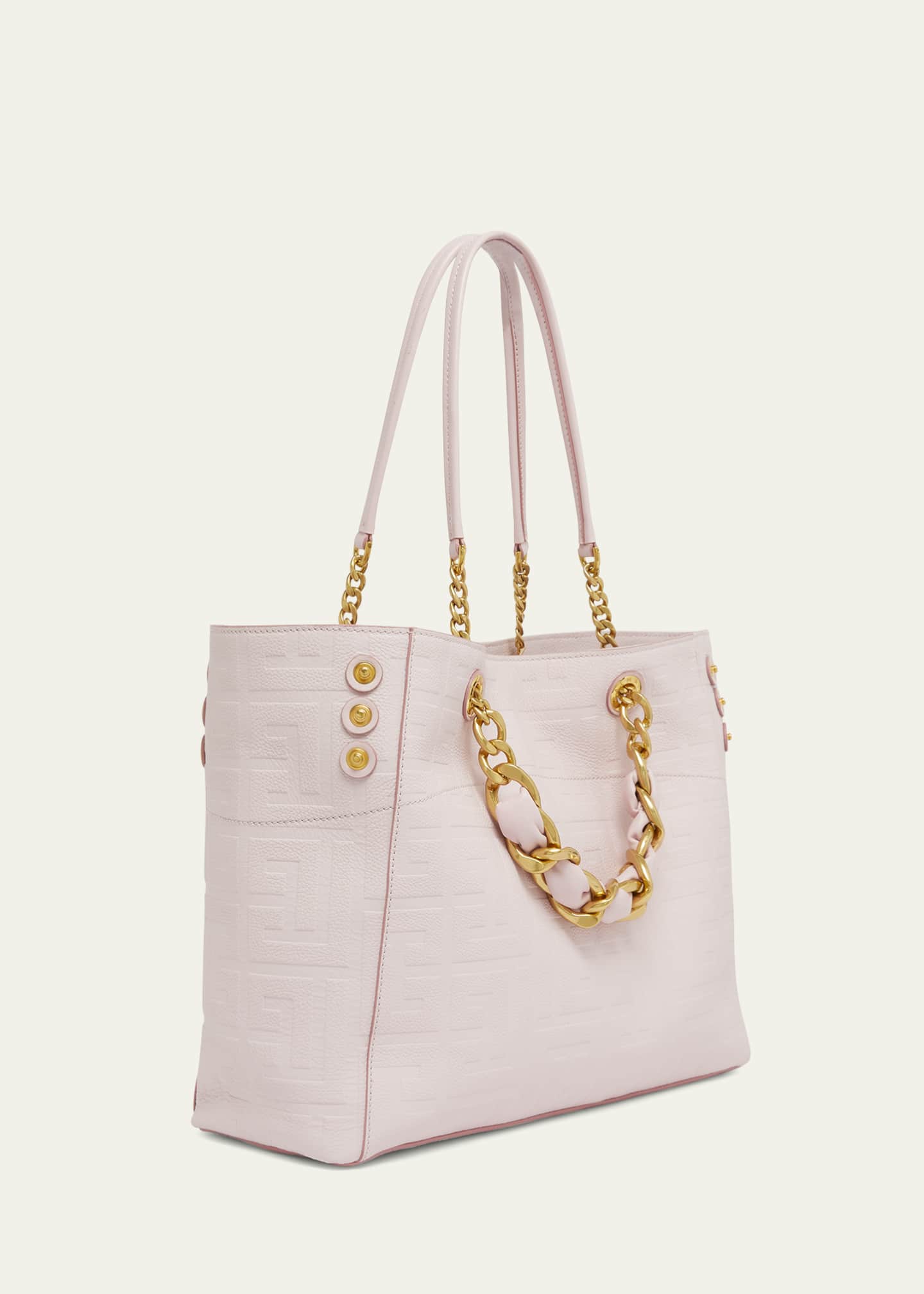 Balmain 1945 Soft Leather Tote Bag