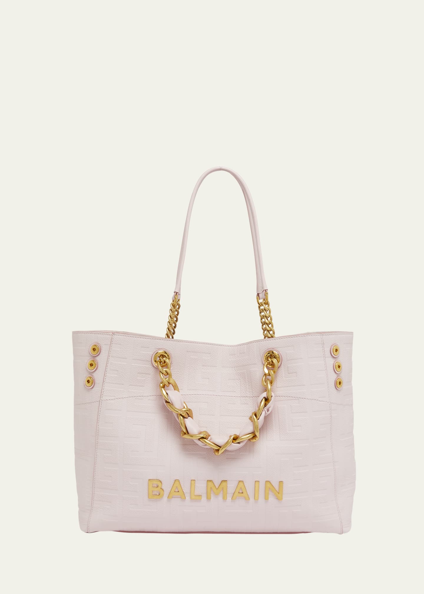 Balmain embossed tote cheap