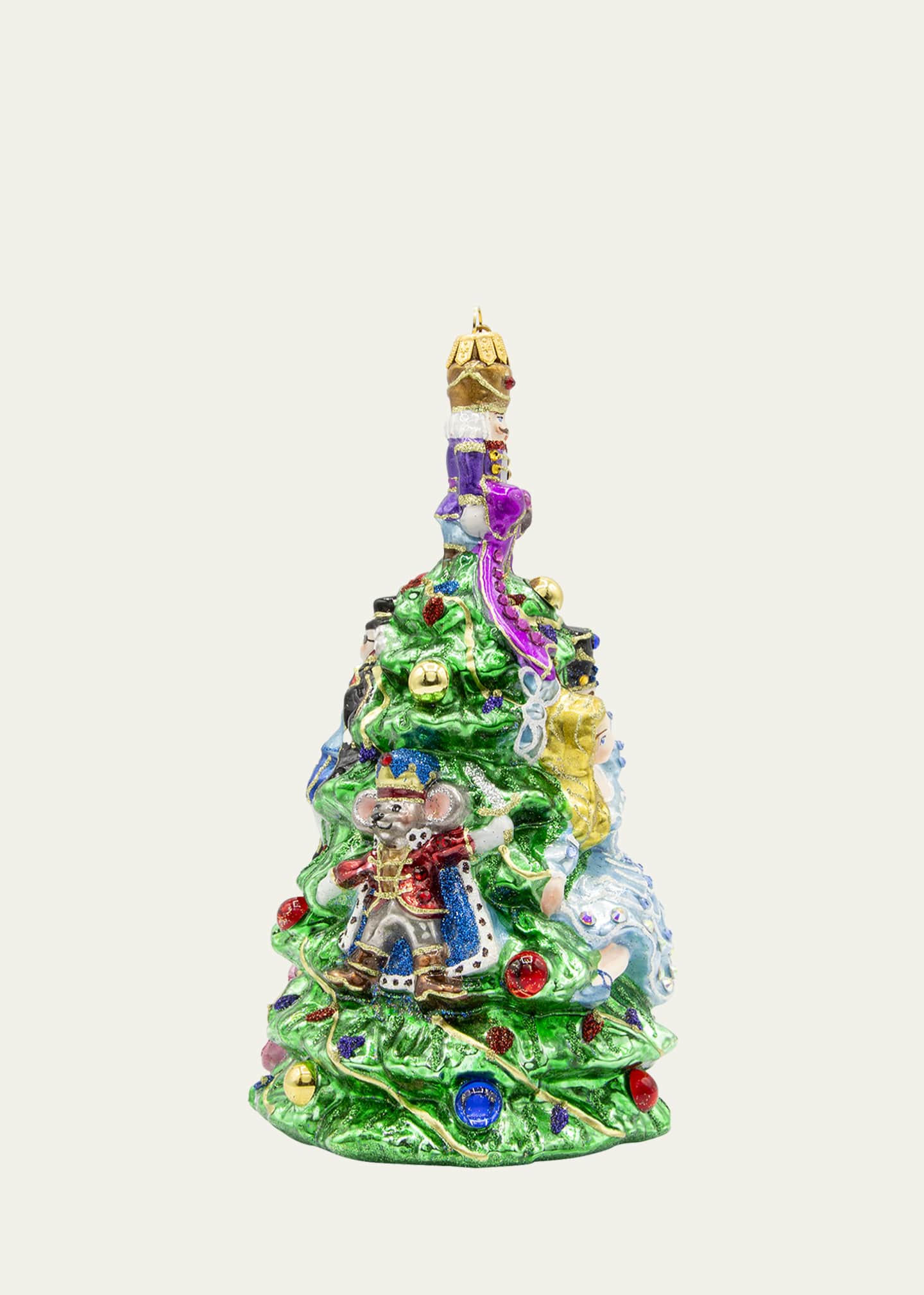 Jay Strongwater Clara and the Nutcracker Glass Christmas Ornament Image 2 of 6