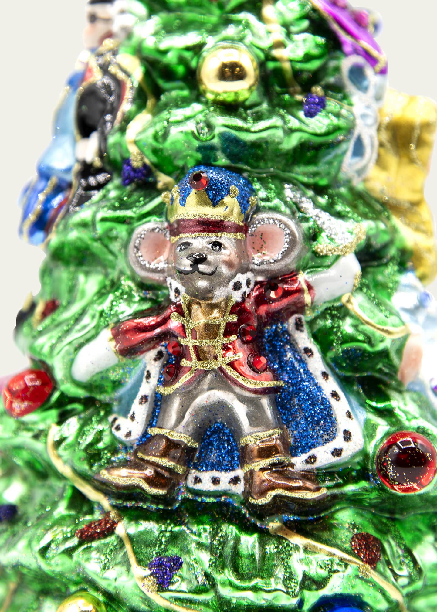Jay Strongwater Clara and the Nutcracker Glass Christmas Ornament Image 3 of 6