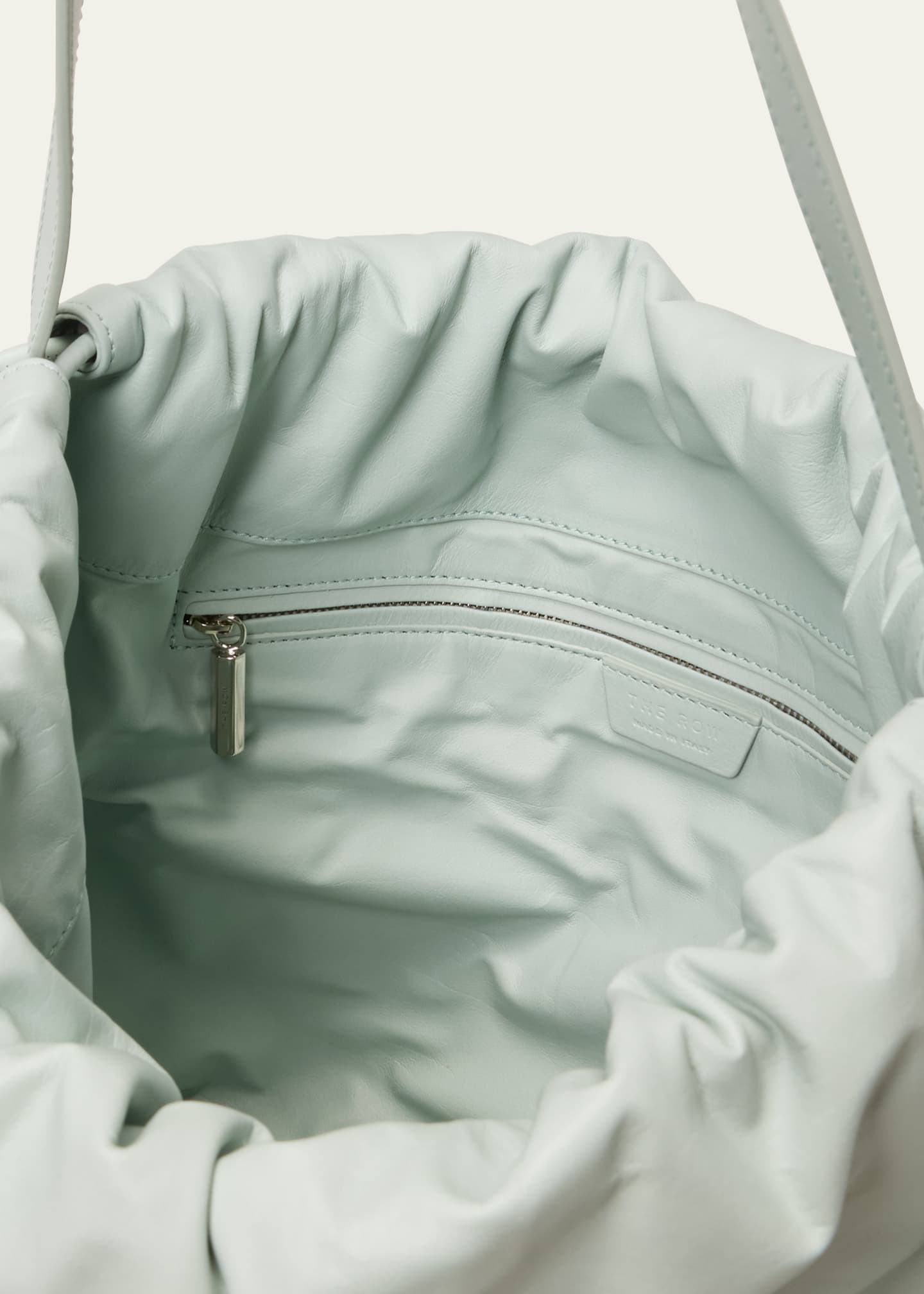 THE ROW Angy Hobo in Light Nappa Leather Image 4 of 5