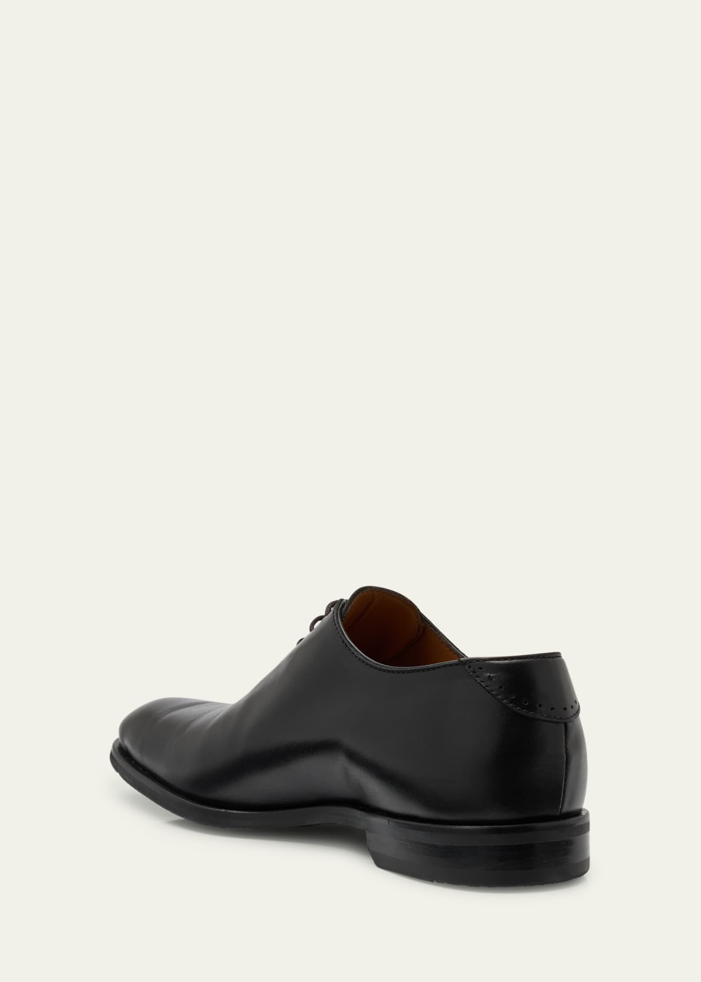 Bergdorf Goodman Men's Calf Leather Oxfords Image 4 of 5