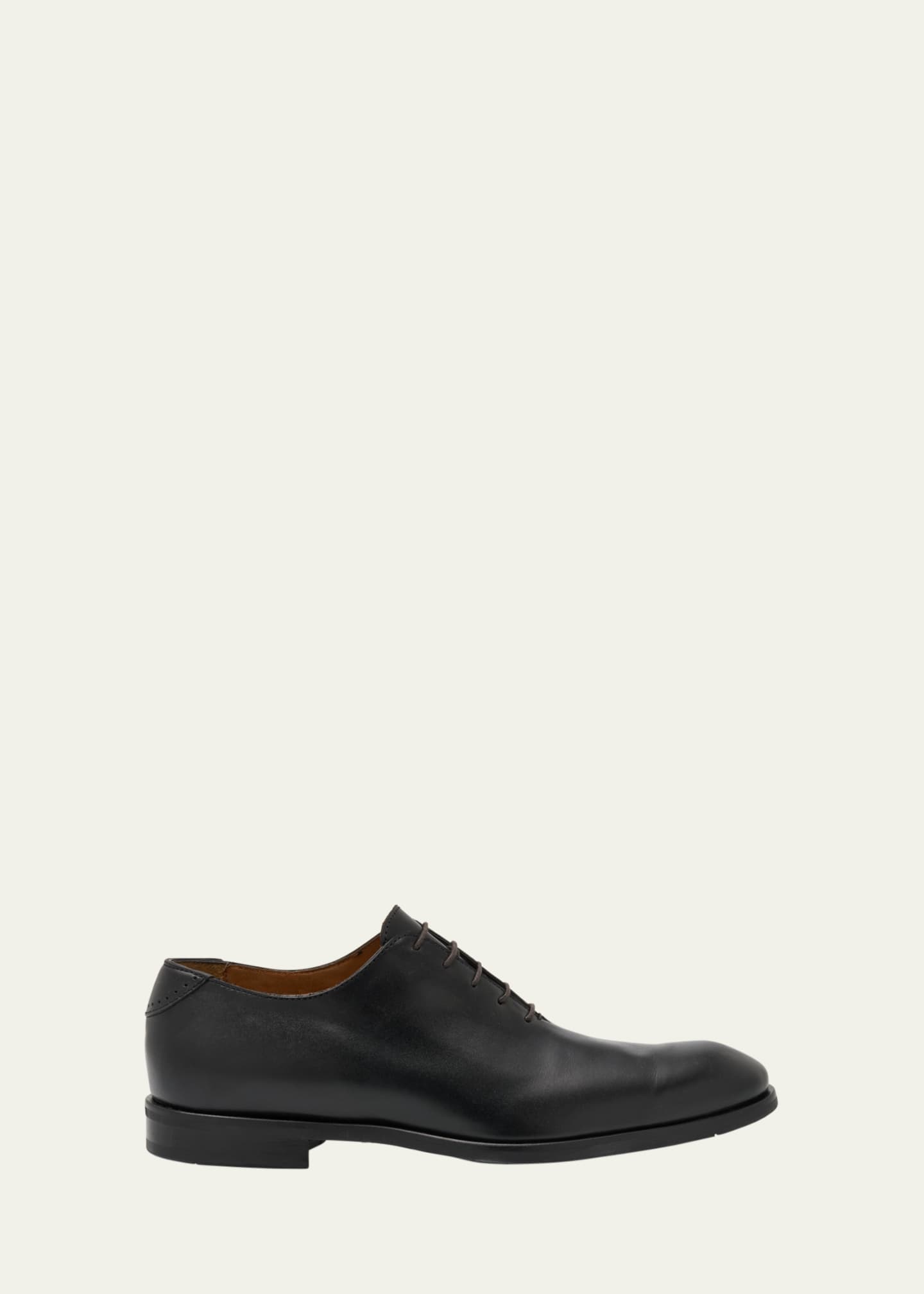 Bergdorf Goodman Men's Calf Leather Oxfords Image 1 of 5