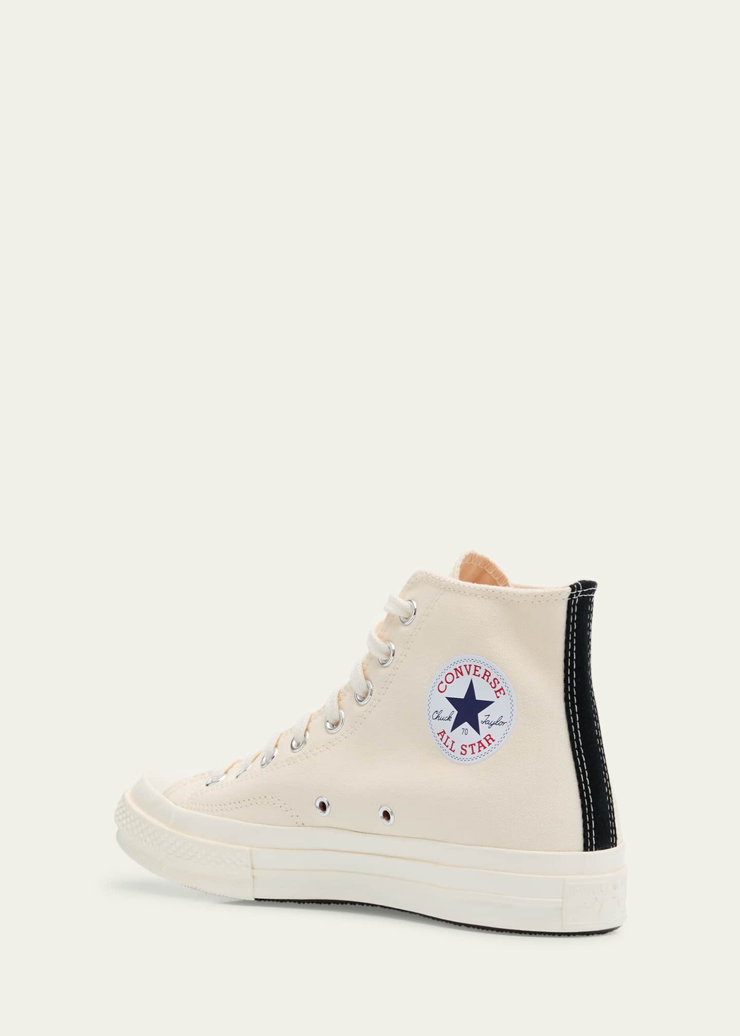 CDG Play x Converse Chuck Taylor Canvas High-Top Sneakers Image 4 of 6