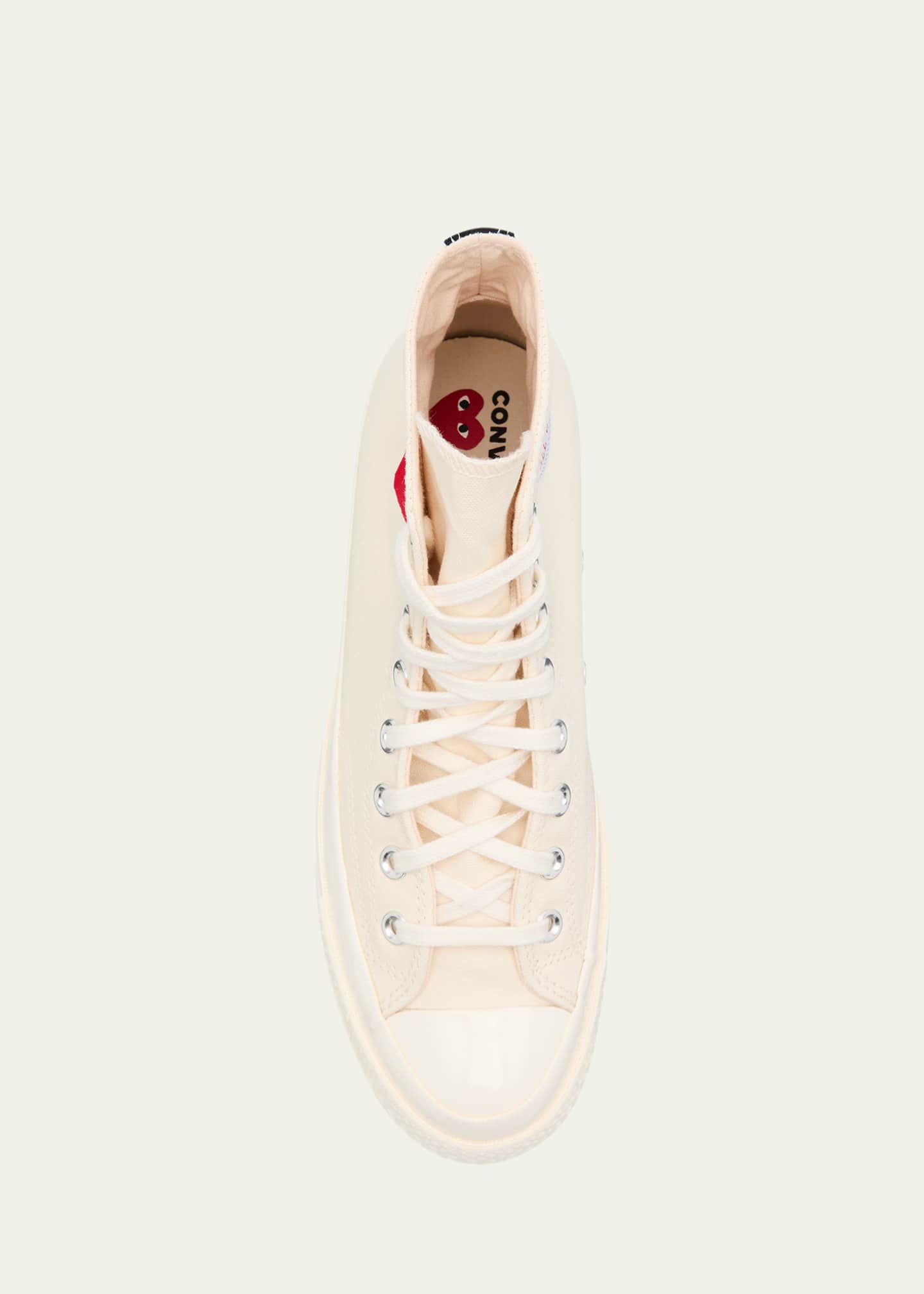 CDG Play x Converse Chuck Taylor Canvas High-Top Sneakers Image 6 of 6