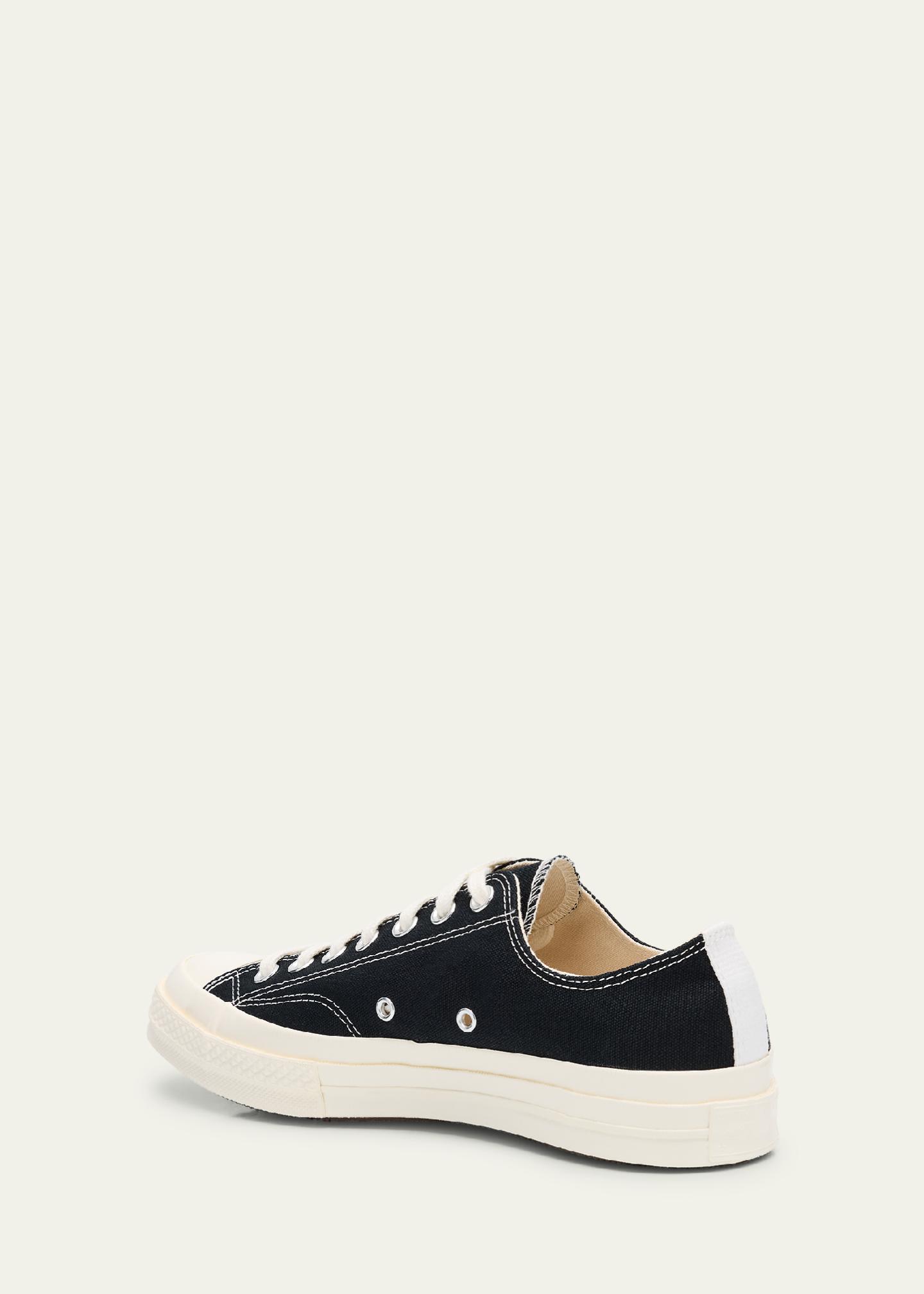 CDG Play x Converse Chuck Taylor Canvas Low-Top Sneakers