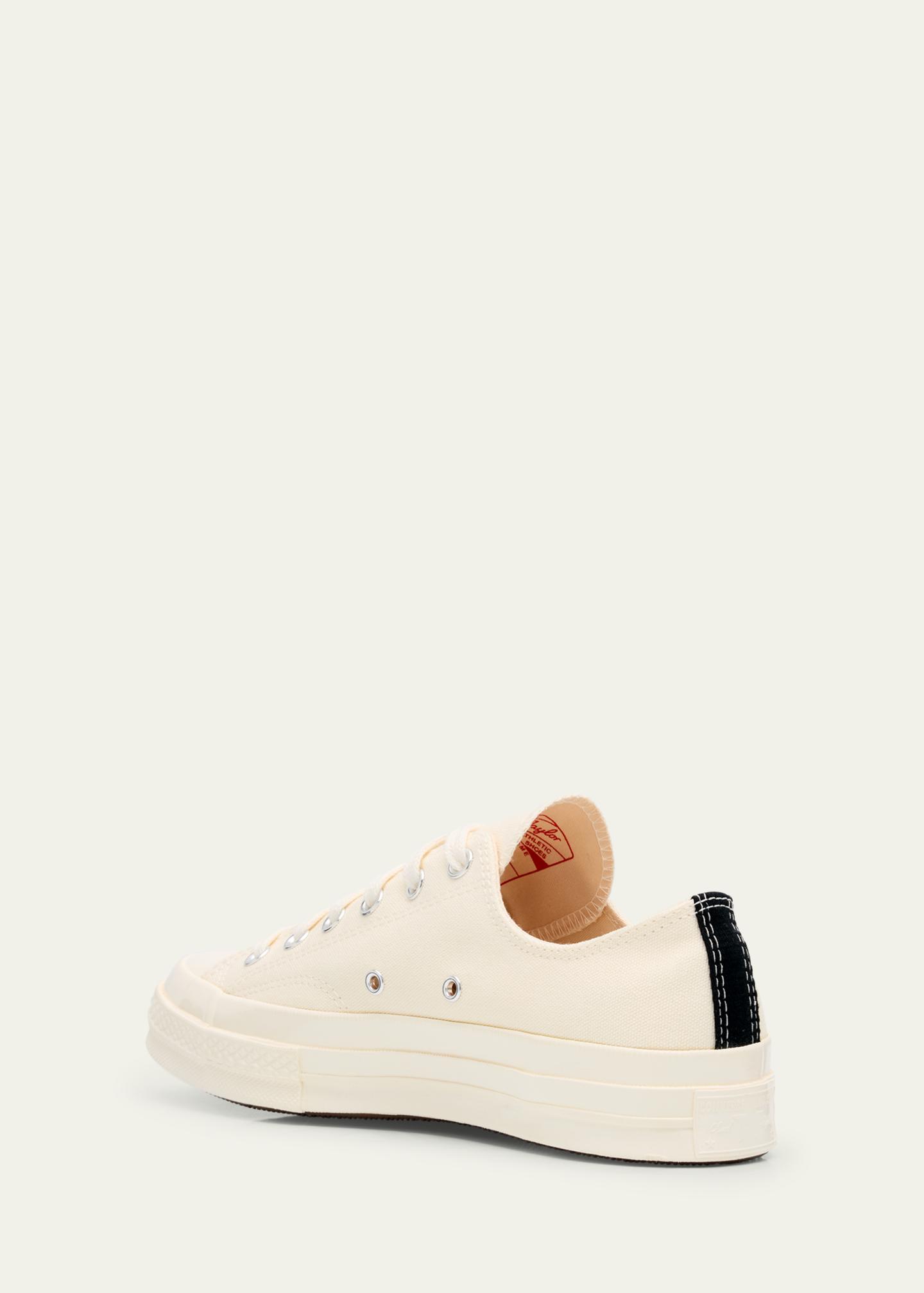 CDG Play x Converse Chuck Taylor Canvas Low-Top Sneakers 