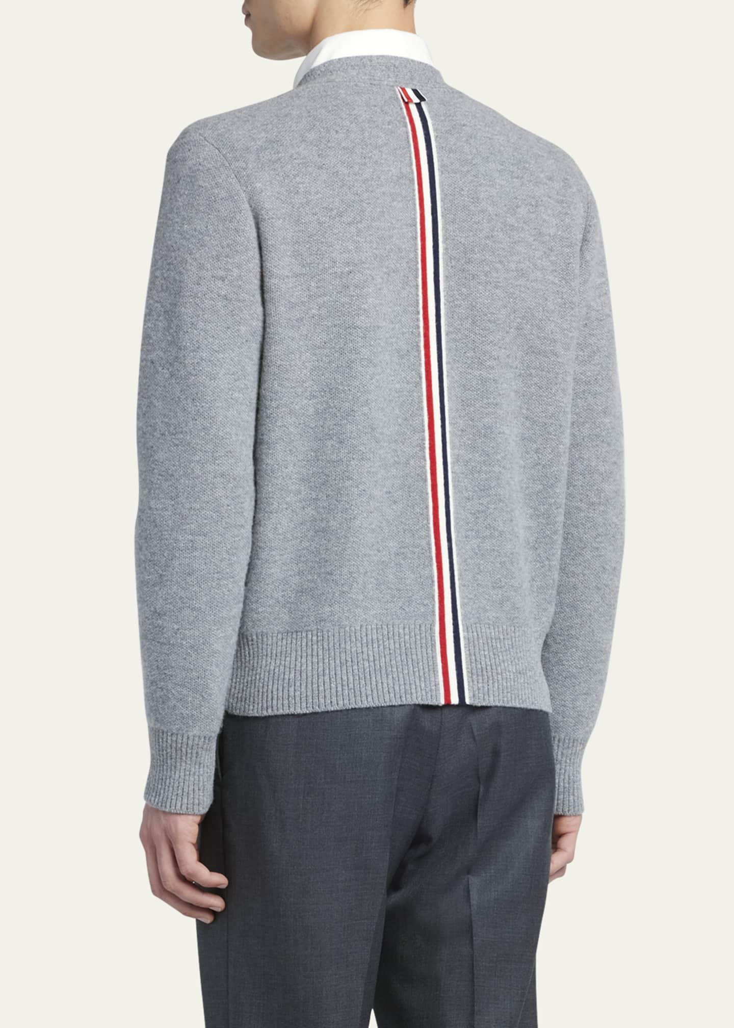 Textured Pique 4-Bar Cardigan main image 0