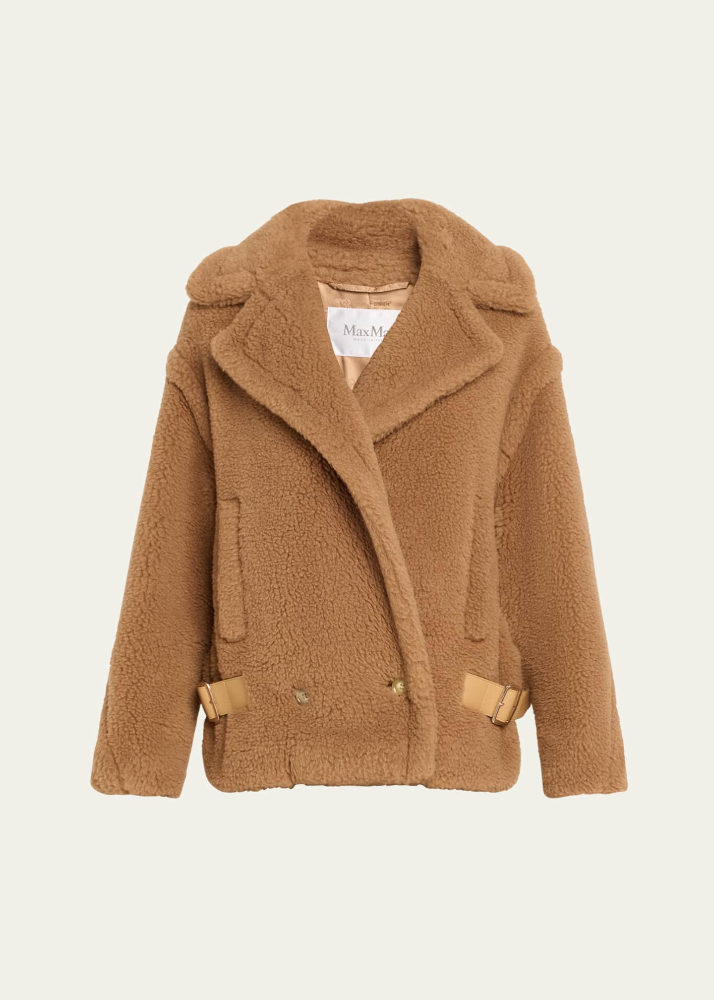 Max Mara Vanadio Camel Wool Overcoat Image 1 of 5