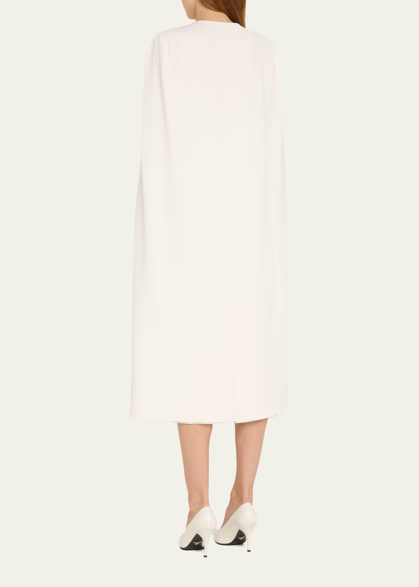 Cape back midi dress clearance
