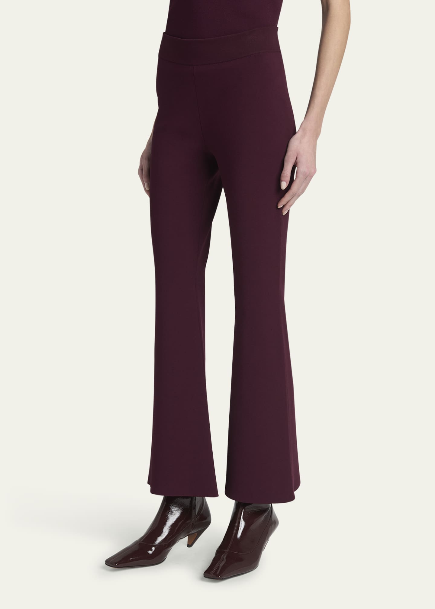 Stella McCartney Flared Knit Trousers Image 4 of 5