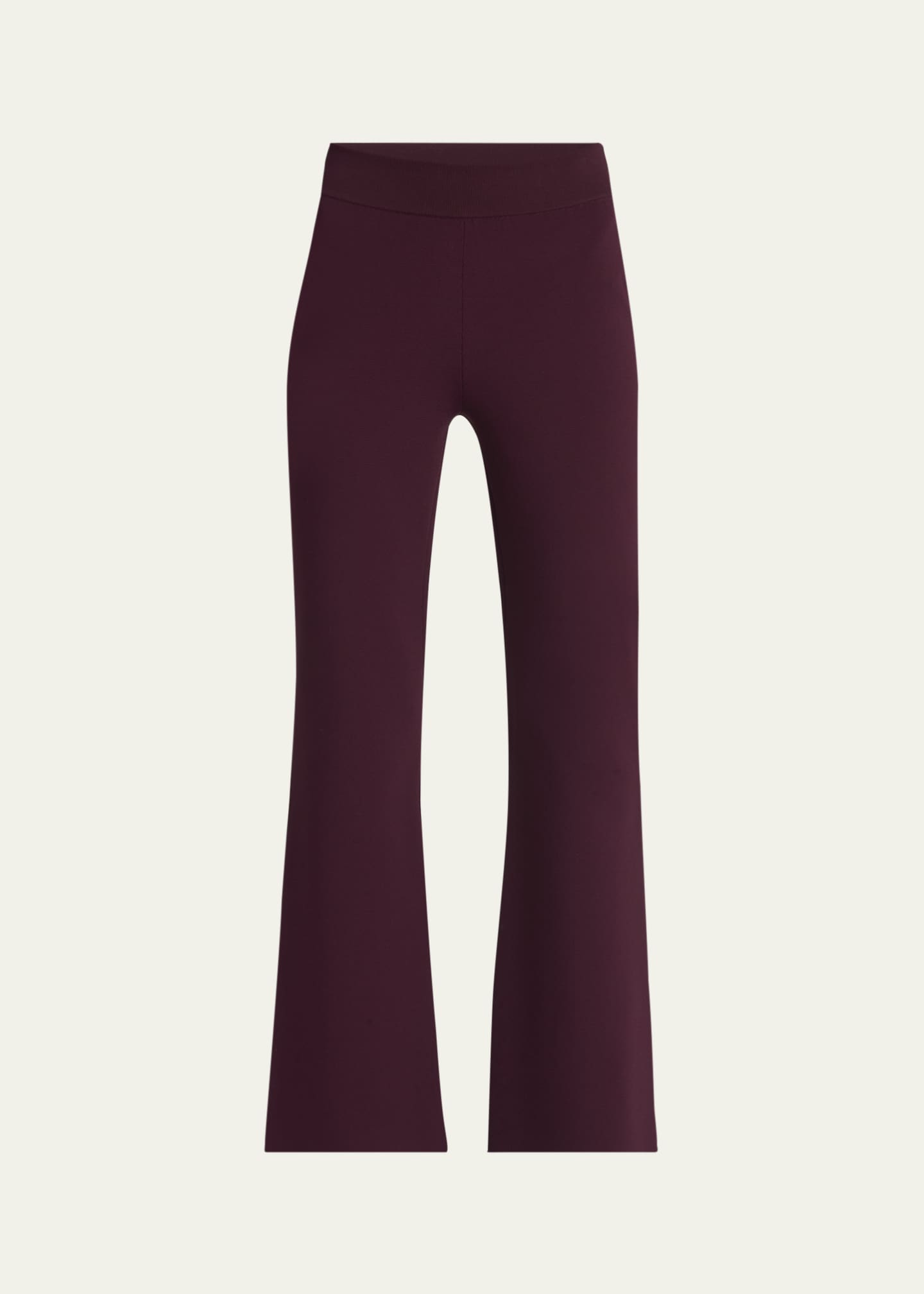 Stella McCartney Flared Knit Trousers Image 1 of 5