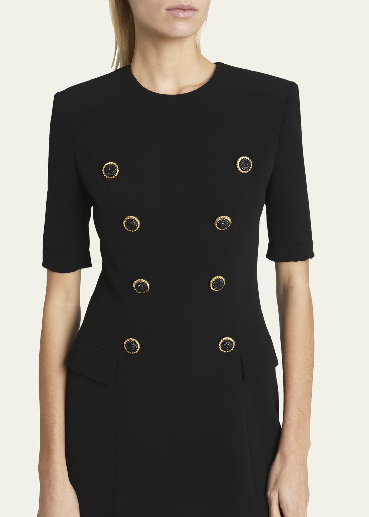 Balmain button dress cheap