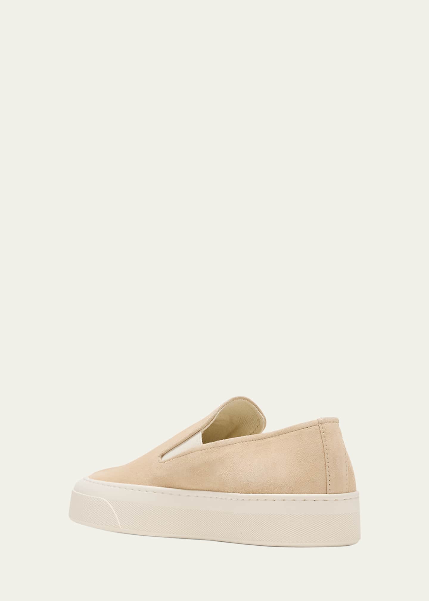 Common Projects Suede Slip On Sneakers Nude Women s 10B 40EU Sneakers Trainers Slip On Sneakers