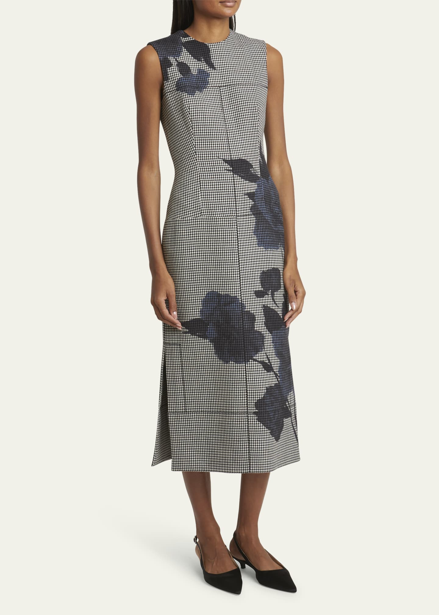 Houndstooth pencil dress best sale