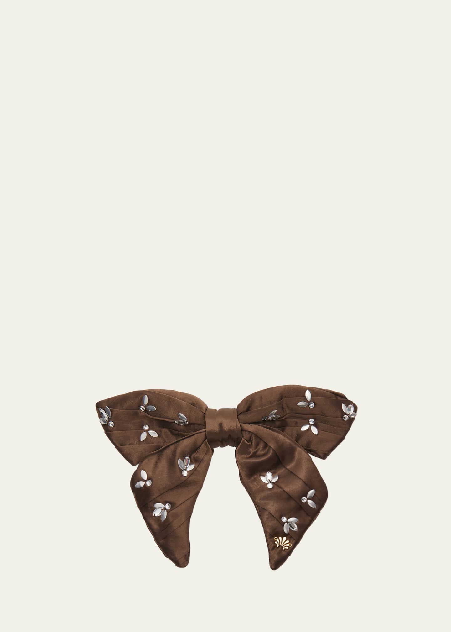 Lele Sadoughi Honeybee Embellished Bow Barrette Image 1 of 2