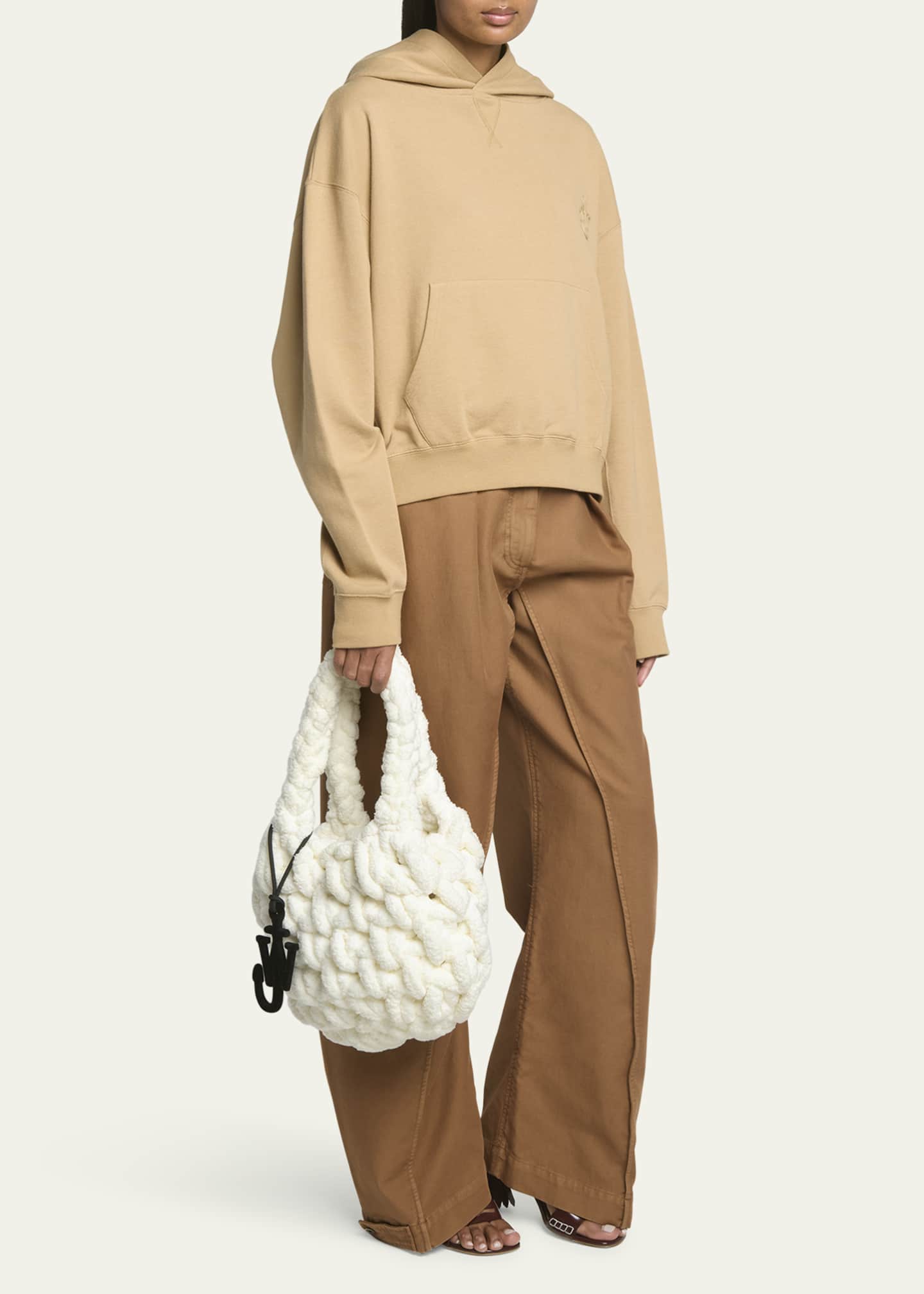 JW Anderson Blanket Small Chunky Yarn Shoulder Bag Bergdorf Goodman
